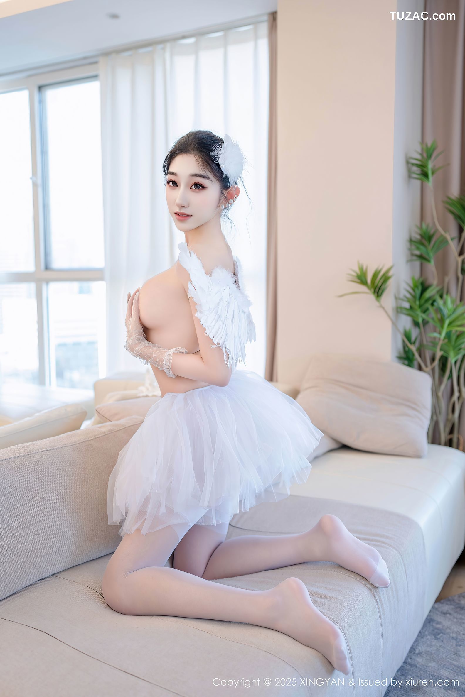 XingYan星颜社-324-星冉-白纱蕾丝芭蕾制服小仙女-2025.03.18