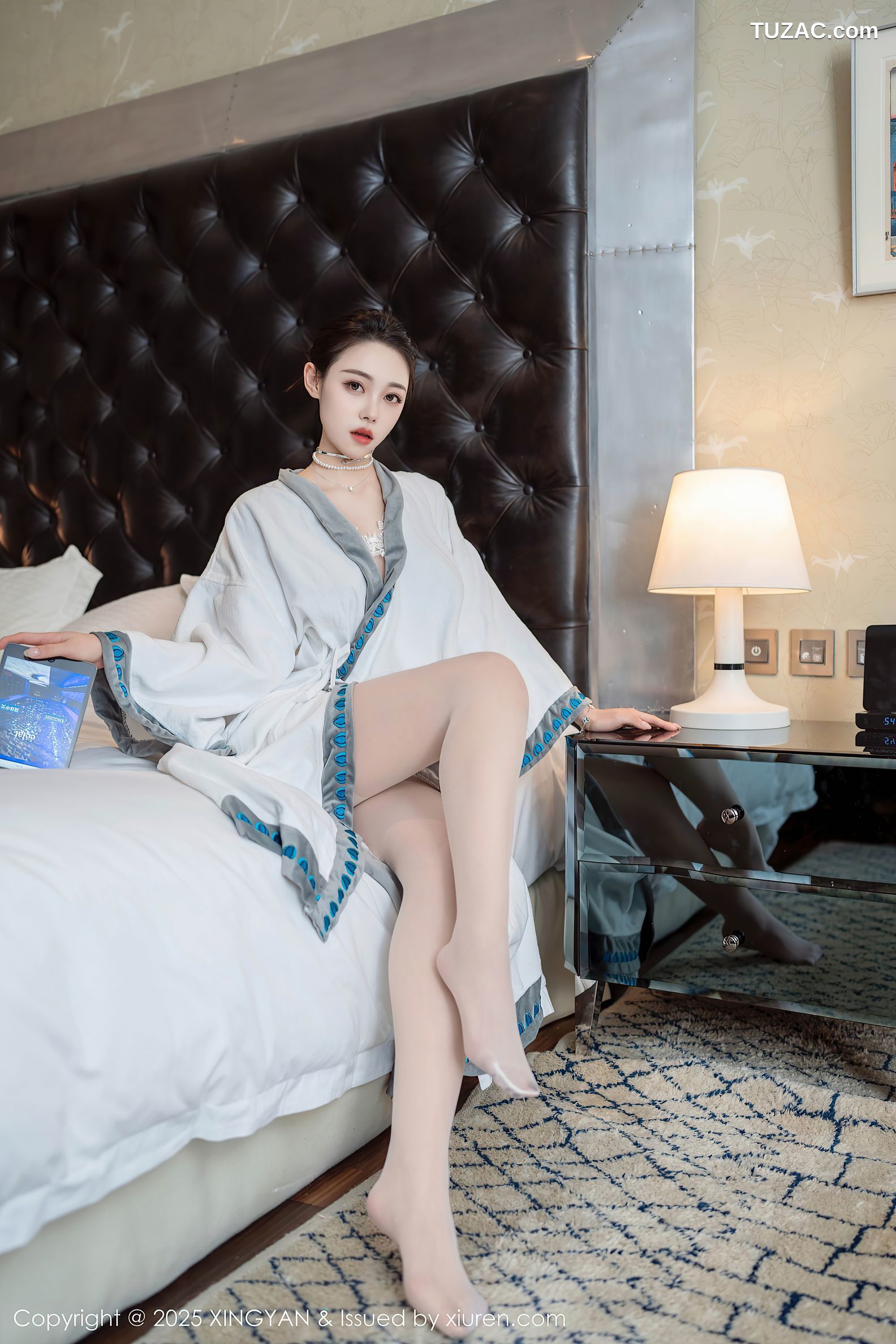 XingYan星颜社-326-清妙-古风白衣白色蕾丝情趣内衣爆乳-2025.03.21