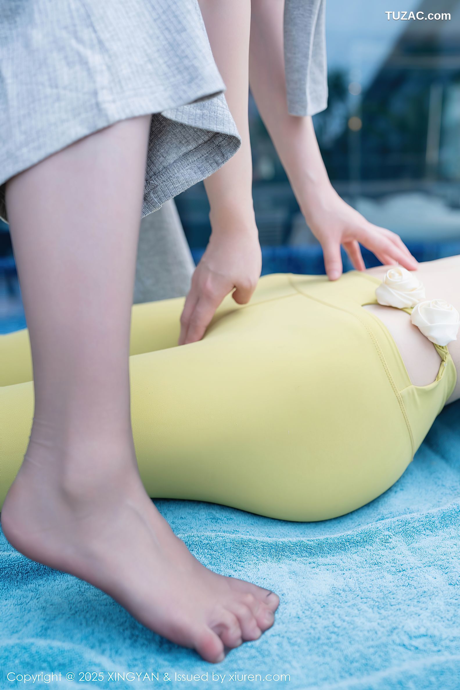 XingYan星颜社-333-李丽莎-模特合集-姐妹花女神健身房场景激情演绎-2025.04.11