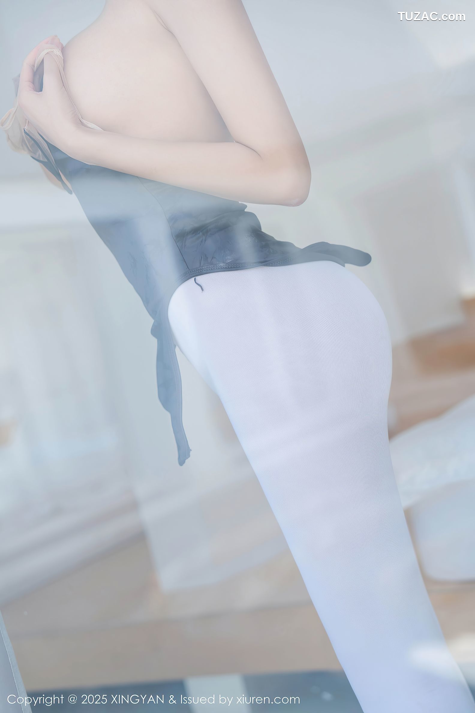 XingYan星颜社-345-星冉-深色芭蕾舞服白色丝袜-2025.05.13