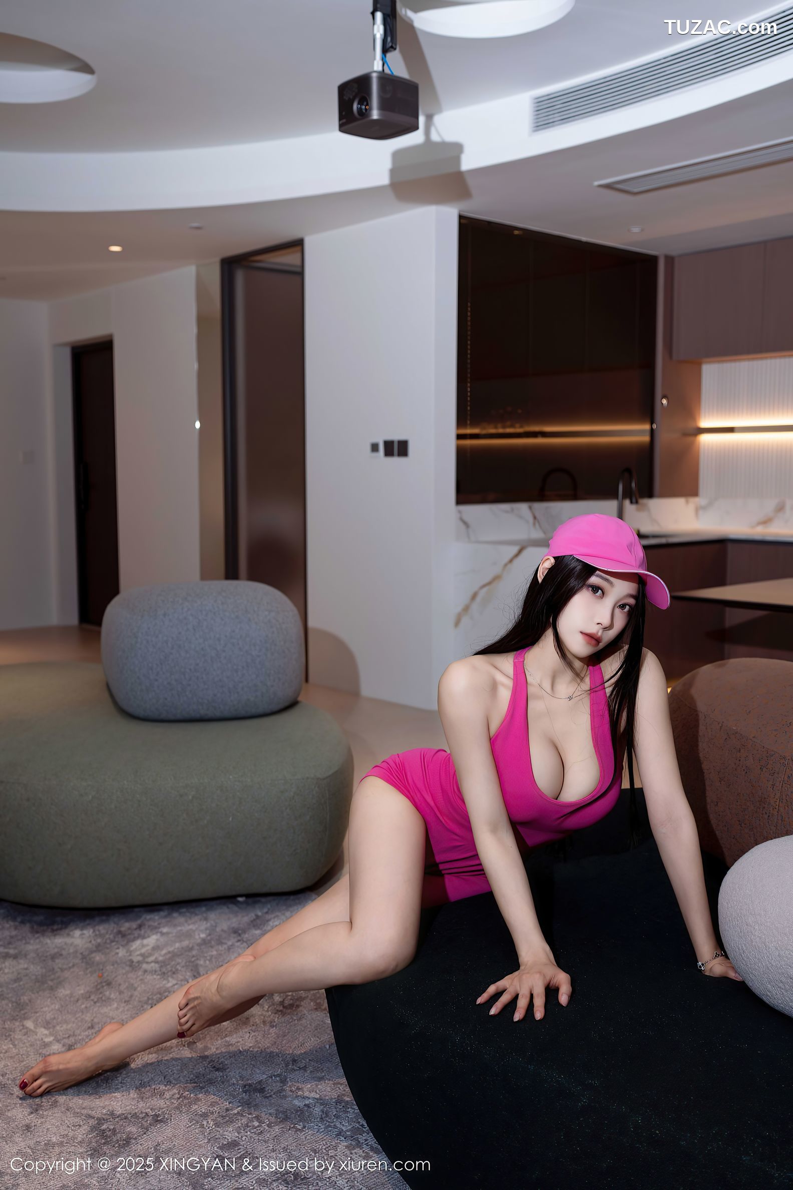 XingYan星颜社-351-清妙-玫红色瑜伽服全裸爆乳-2025.05.29