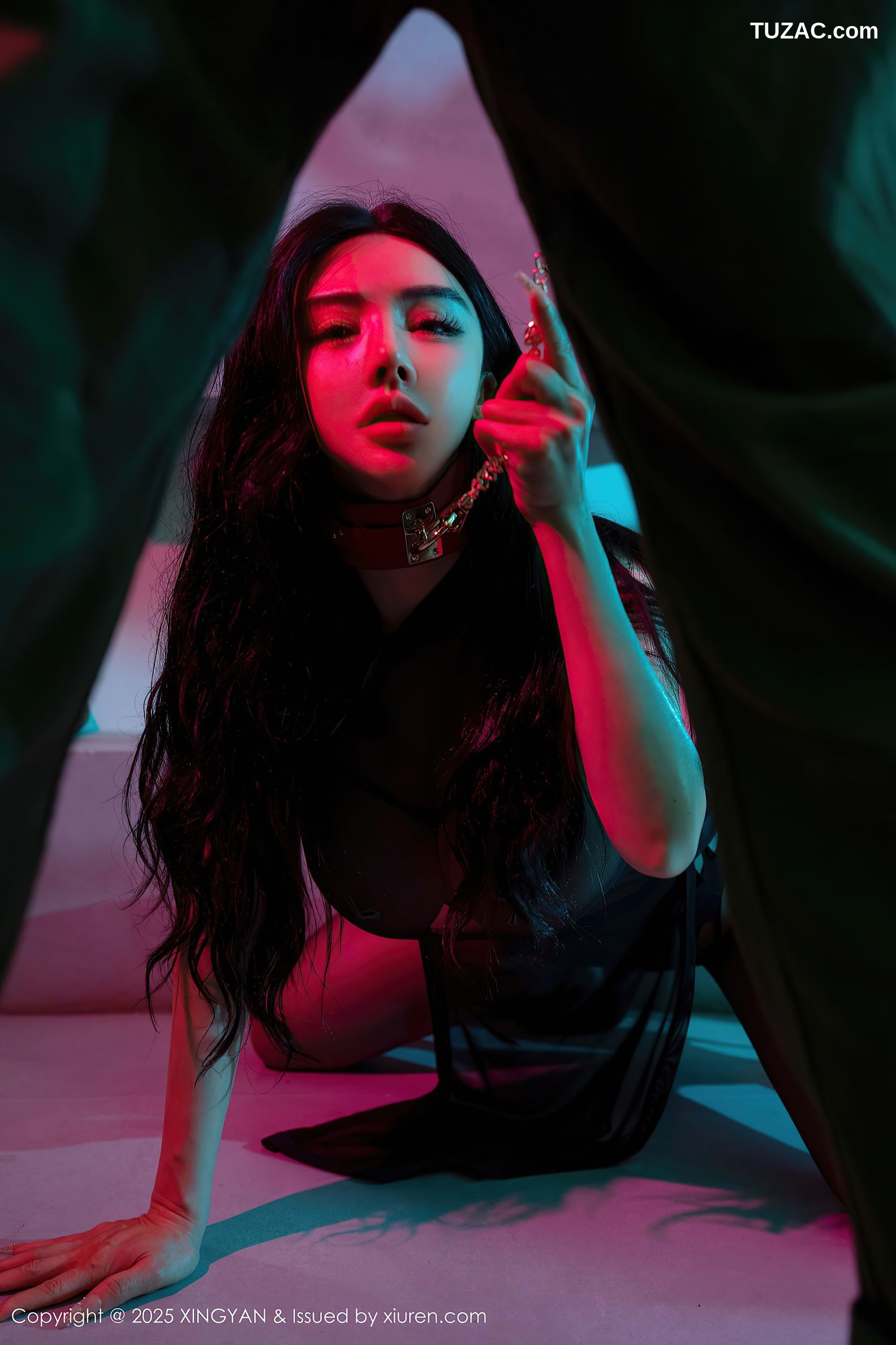 XingYan星颜社-359-潘思沁-黑色轻透情趣内衣爆乳绑缚-2025.06.20