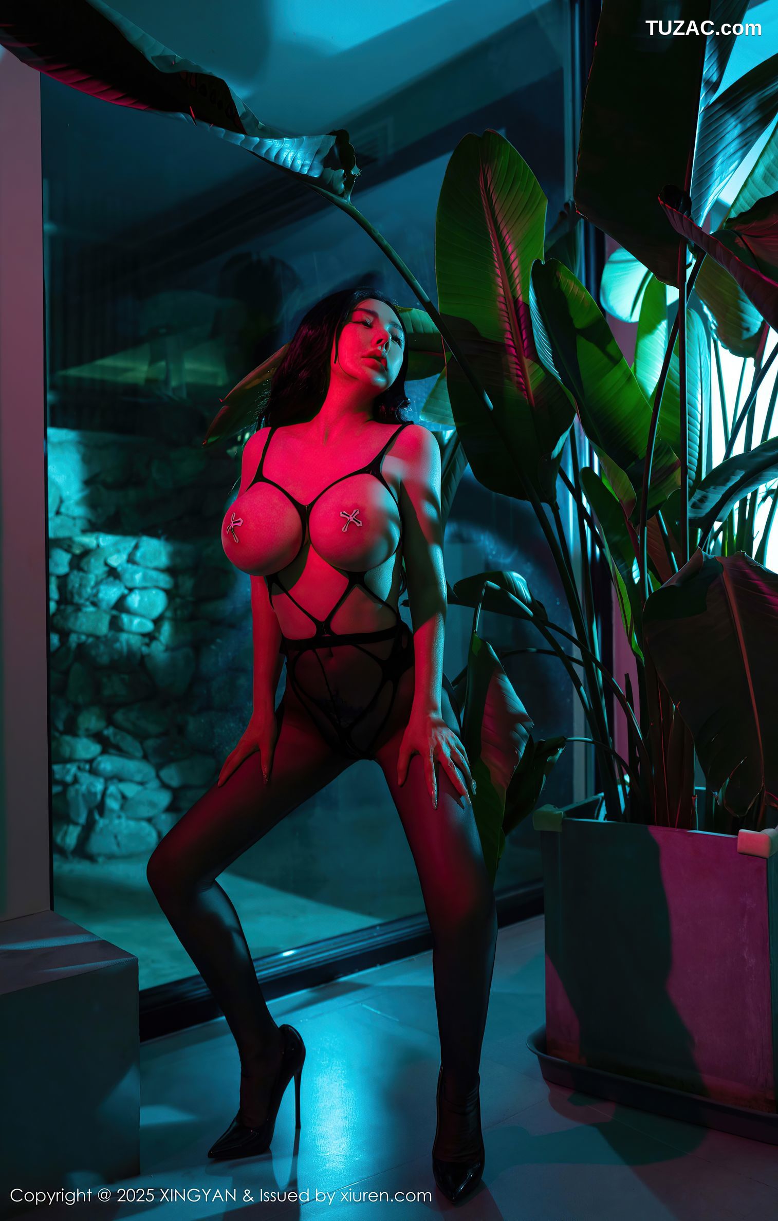 XingYan星颜社-359-潘思沁-黑色轻透情趣内衣爆乳绑缚-2025.06.20