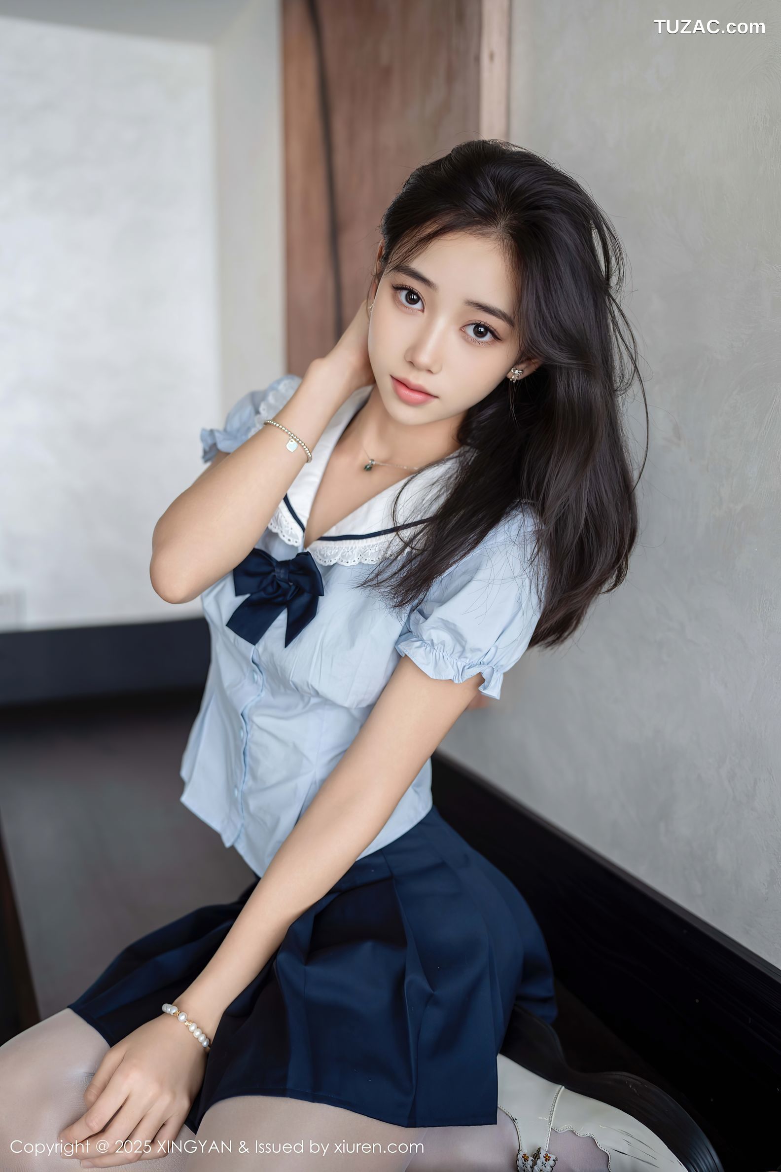 XingYan星颜社-360-时安安-白色丝袜清纯JK爆乳-2025.06.26