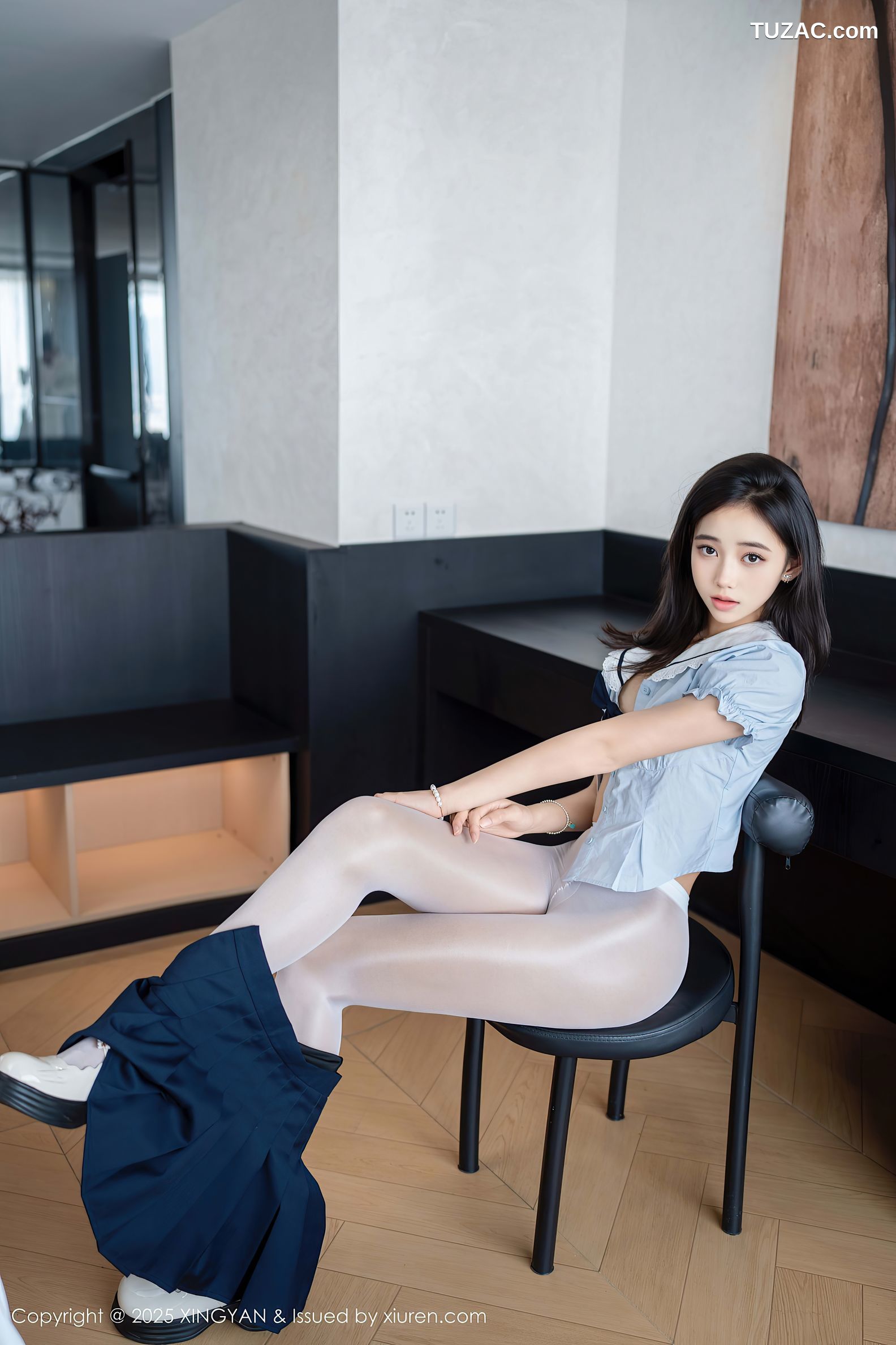 XingYan星颜社-360-时安安-白色丝袜清纯JK爆乳-2025.06.26