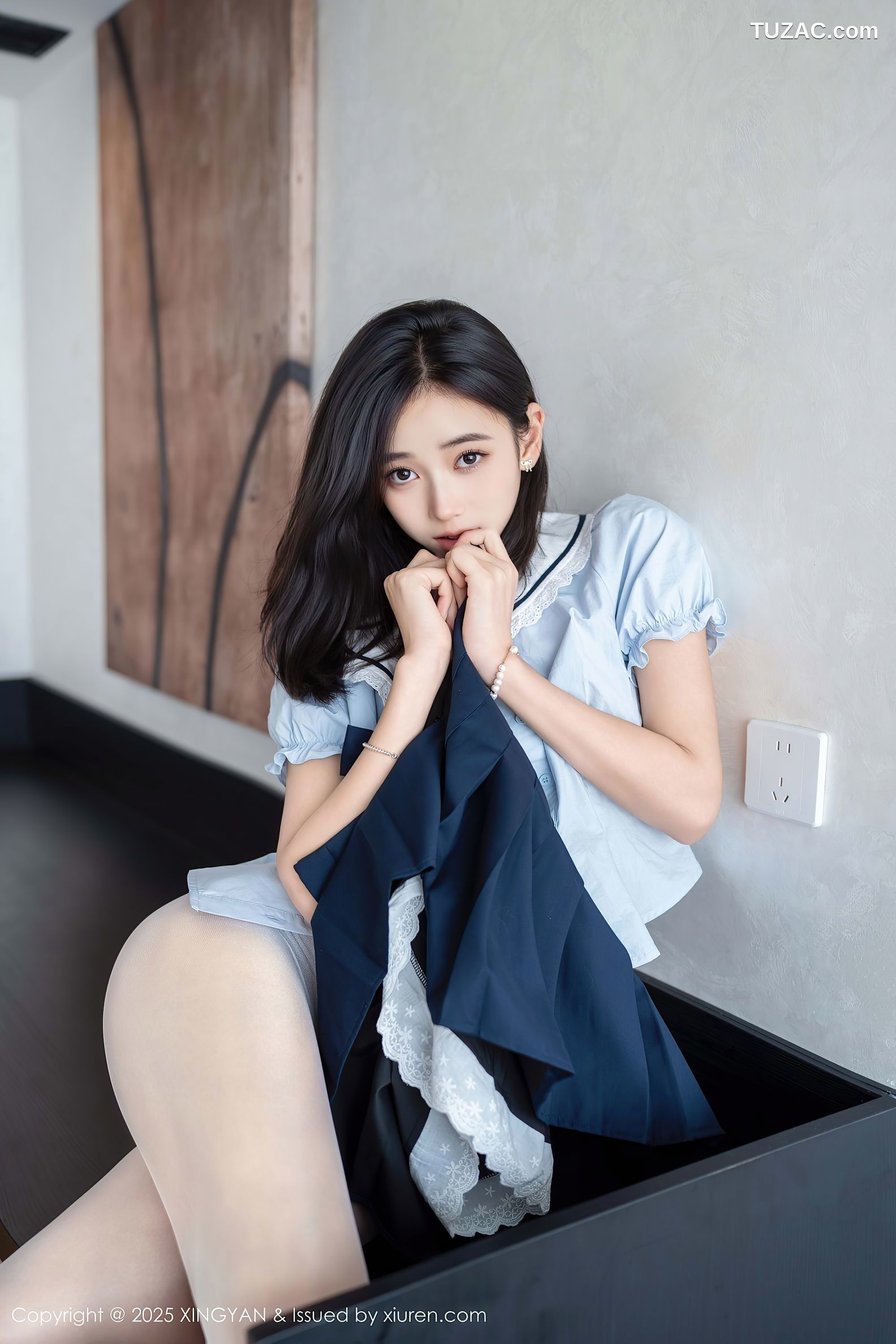 XingYan星颜社-360-时安安-白色丝袜清纯JK爆乳-2025.06.26