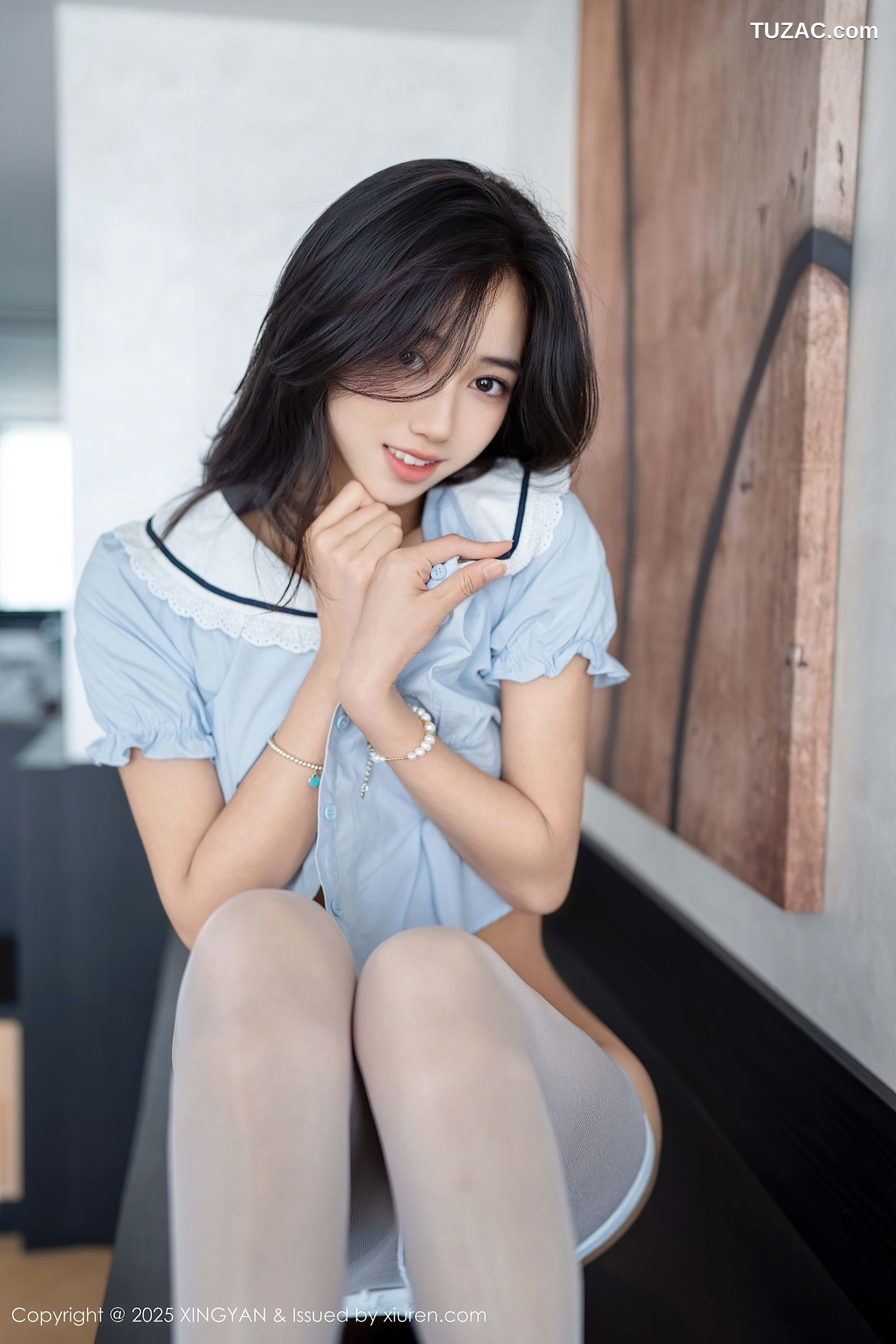 XingYan星颜社-360-时安安-白色丝袜清纯JK爆乳-2025.06.26