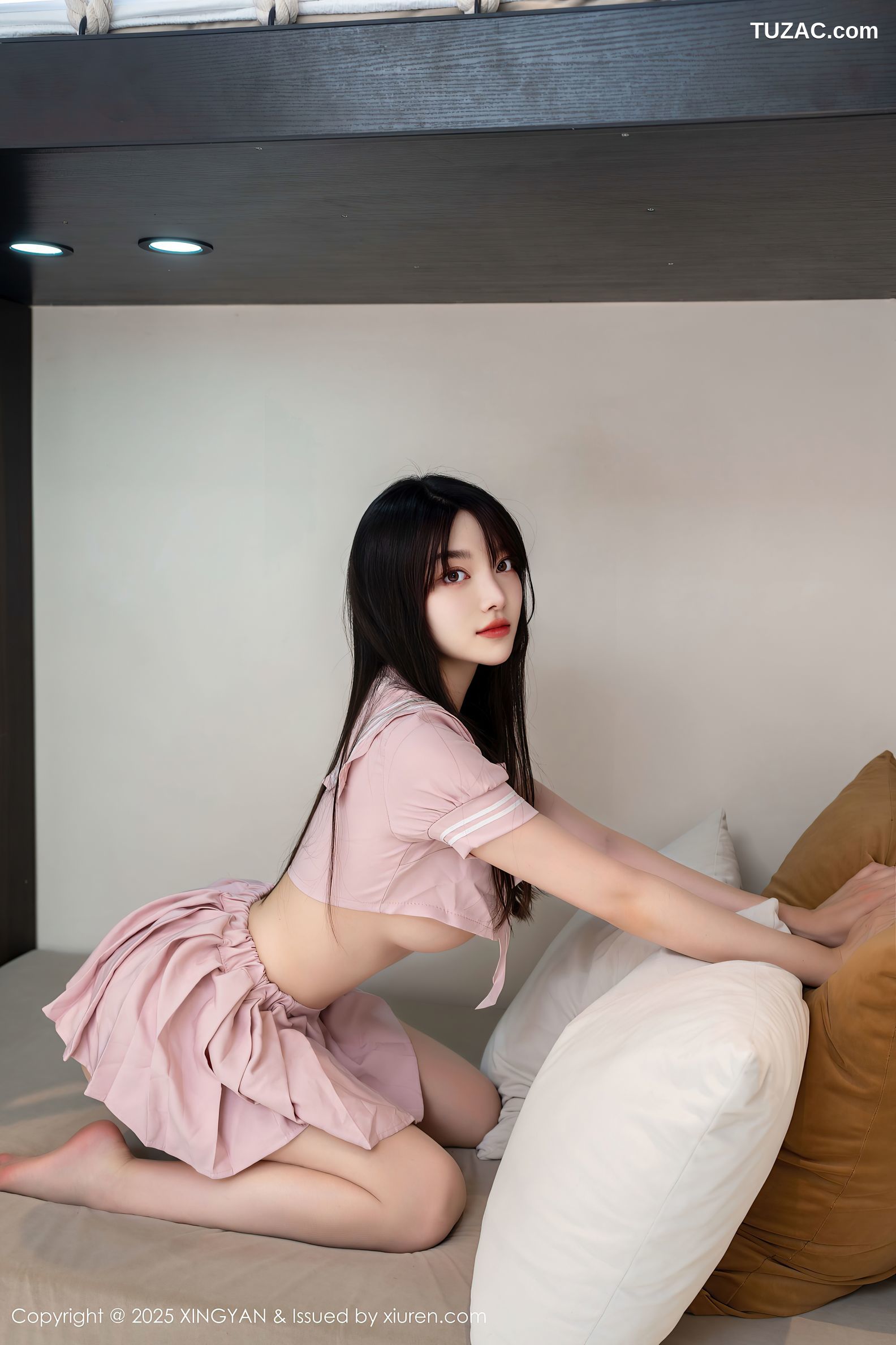 XingYan星颜社-364-白露lulu-粉色JK制服爆乳翘臀-2025.07.03