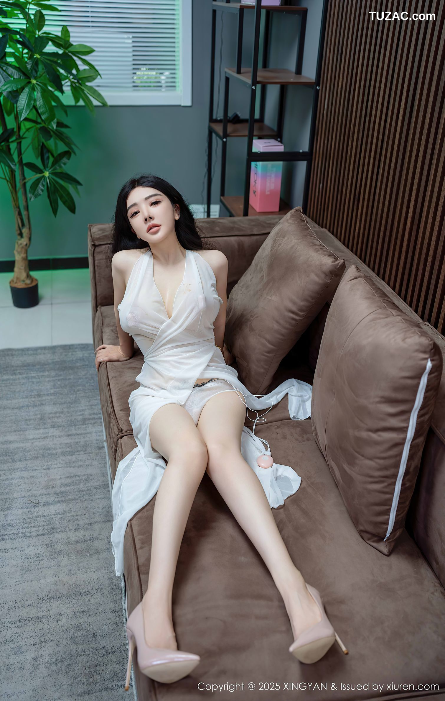 XingYan星颜社-372-潘思沁-白纱裙爆乳-2025.07.18