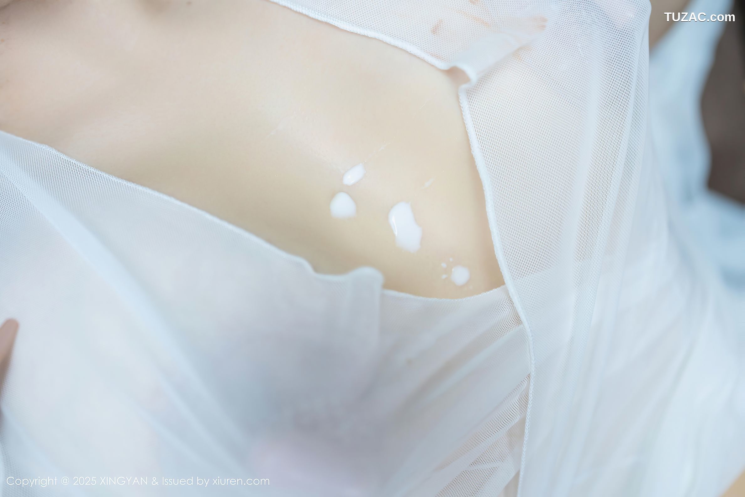 XingYan星颜社-372-潘思沁-白纱裙爆乳-2025.07.18