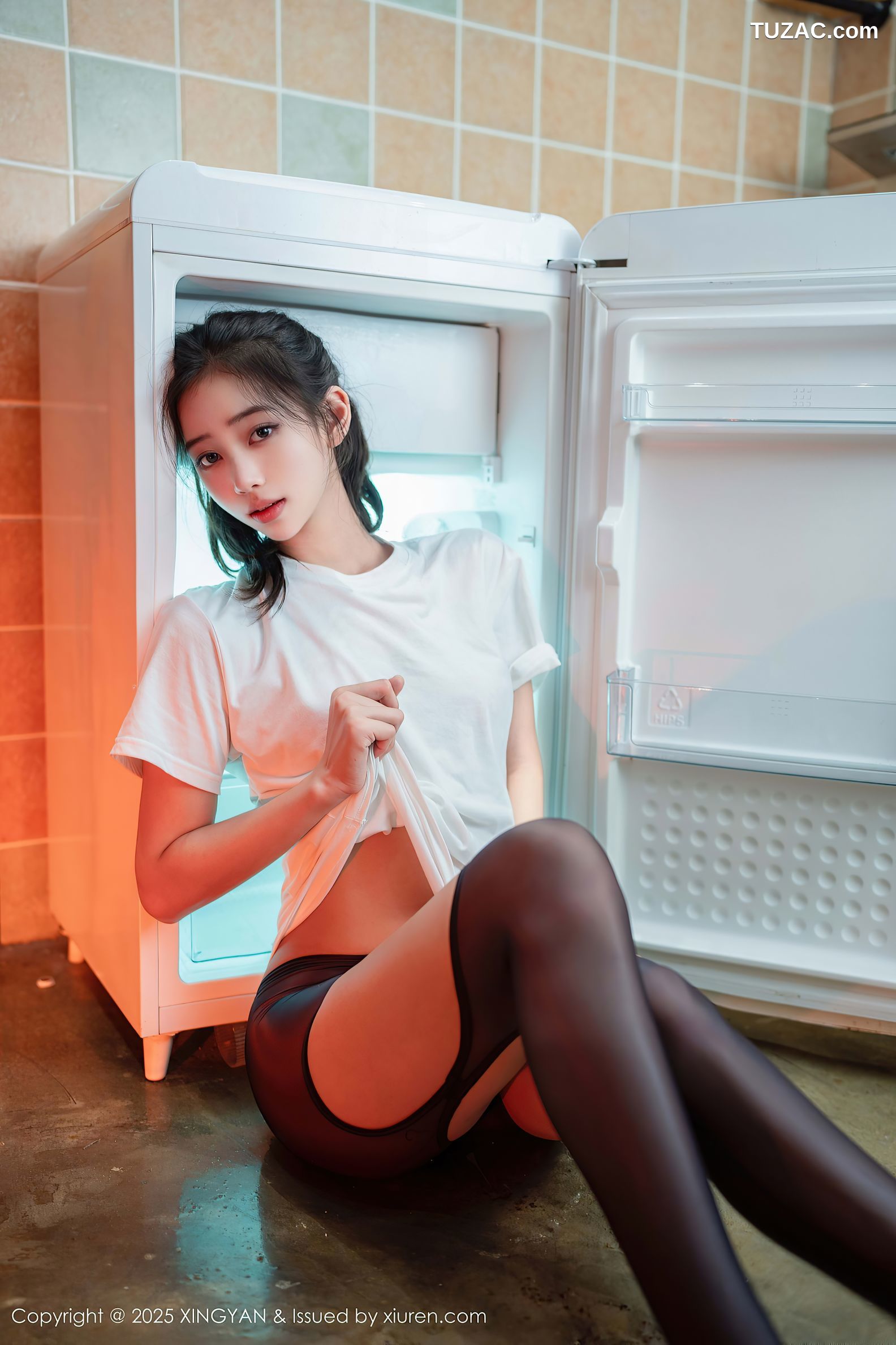 XingYan星颜社-386-时安安-篮球背心爆乳-白T真空-2025.08.19