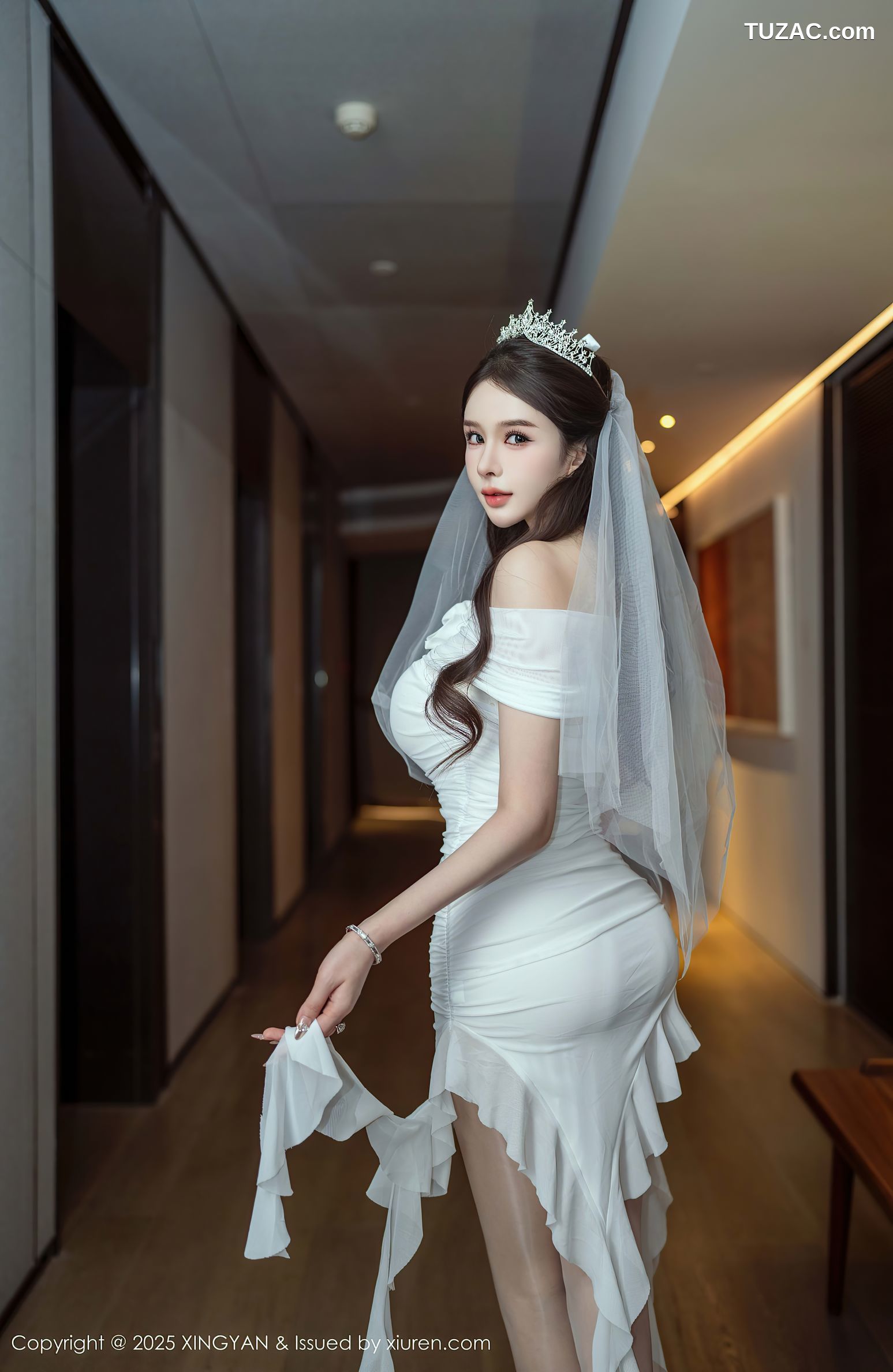 XingYan星颜社-388-李丽莎-白色婚纱三熟女-2025.08.22