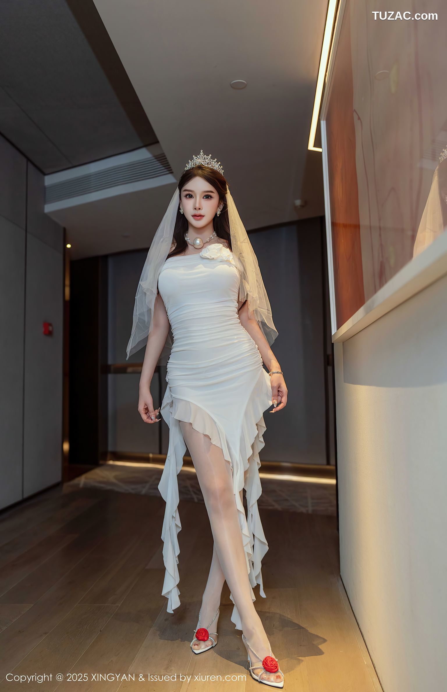 XingYan星颜社-388-李丽莎-白色婚纱三熟女-2025.08.22