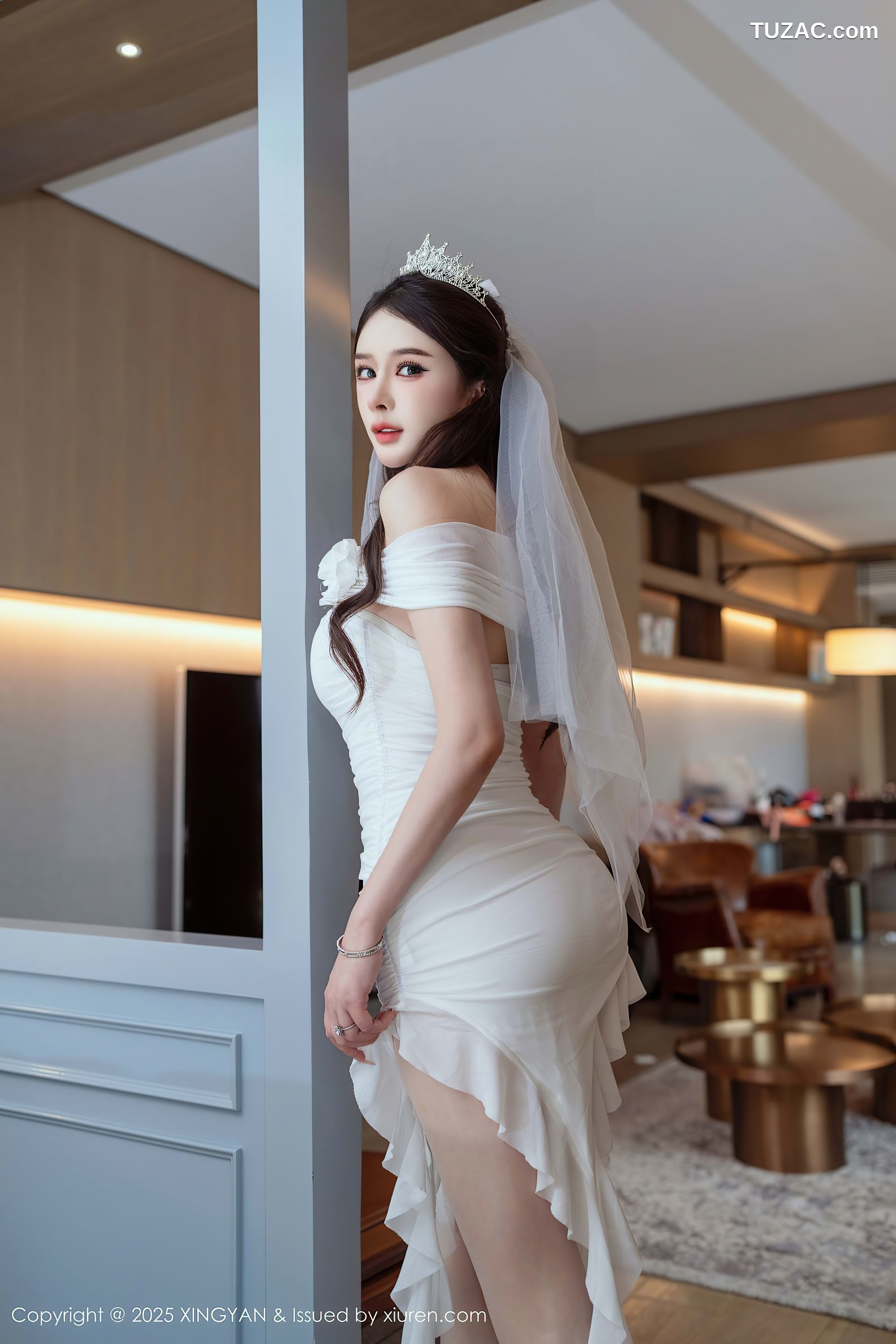 XingYan星颜社-388-李丽莎-白色婚纱三熟女-2025.08.22