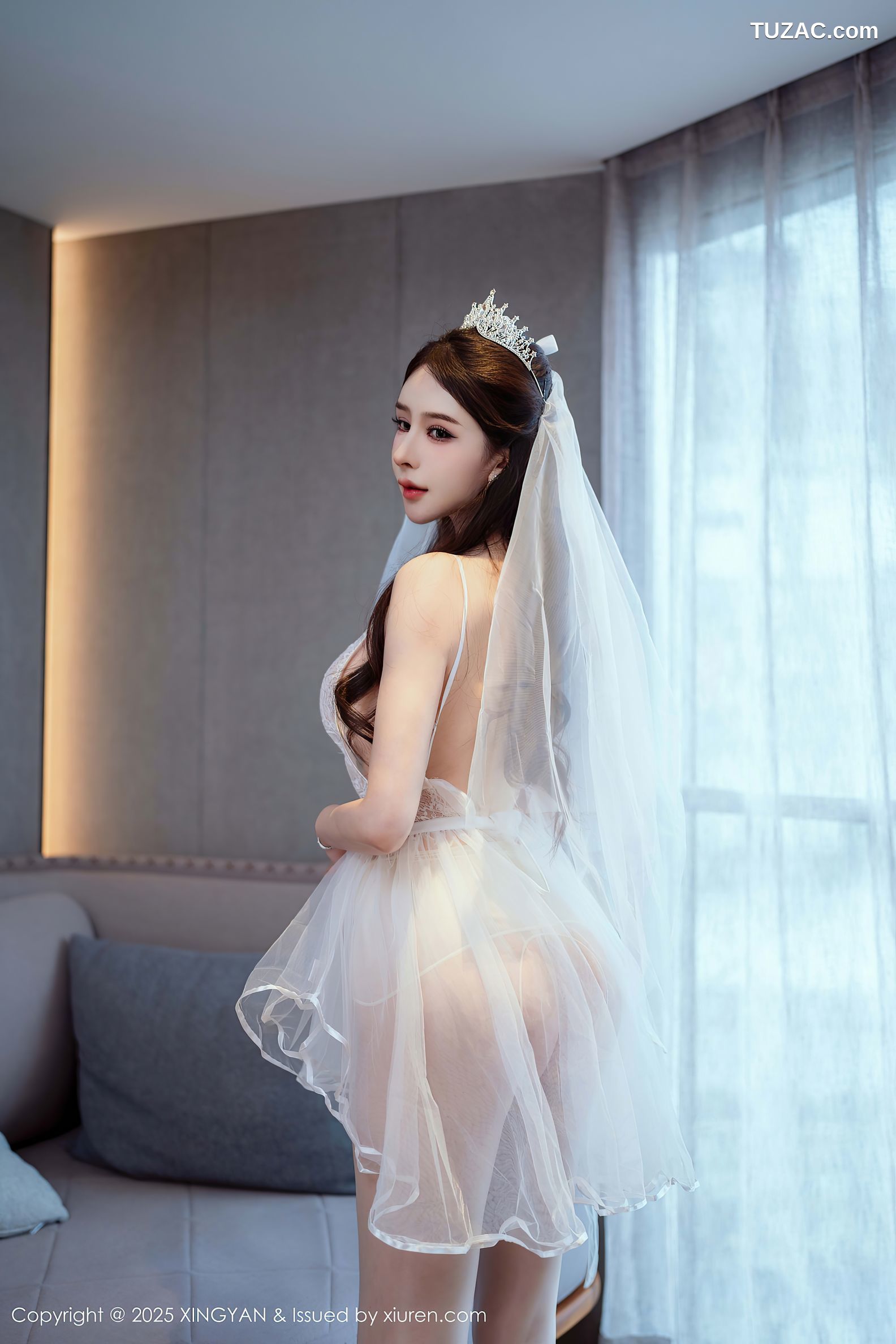 XingYan星颜社-388-李丽莎-白色婚纱三熟女-2025.08.22