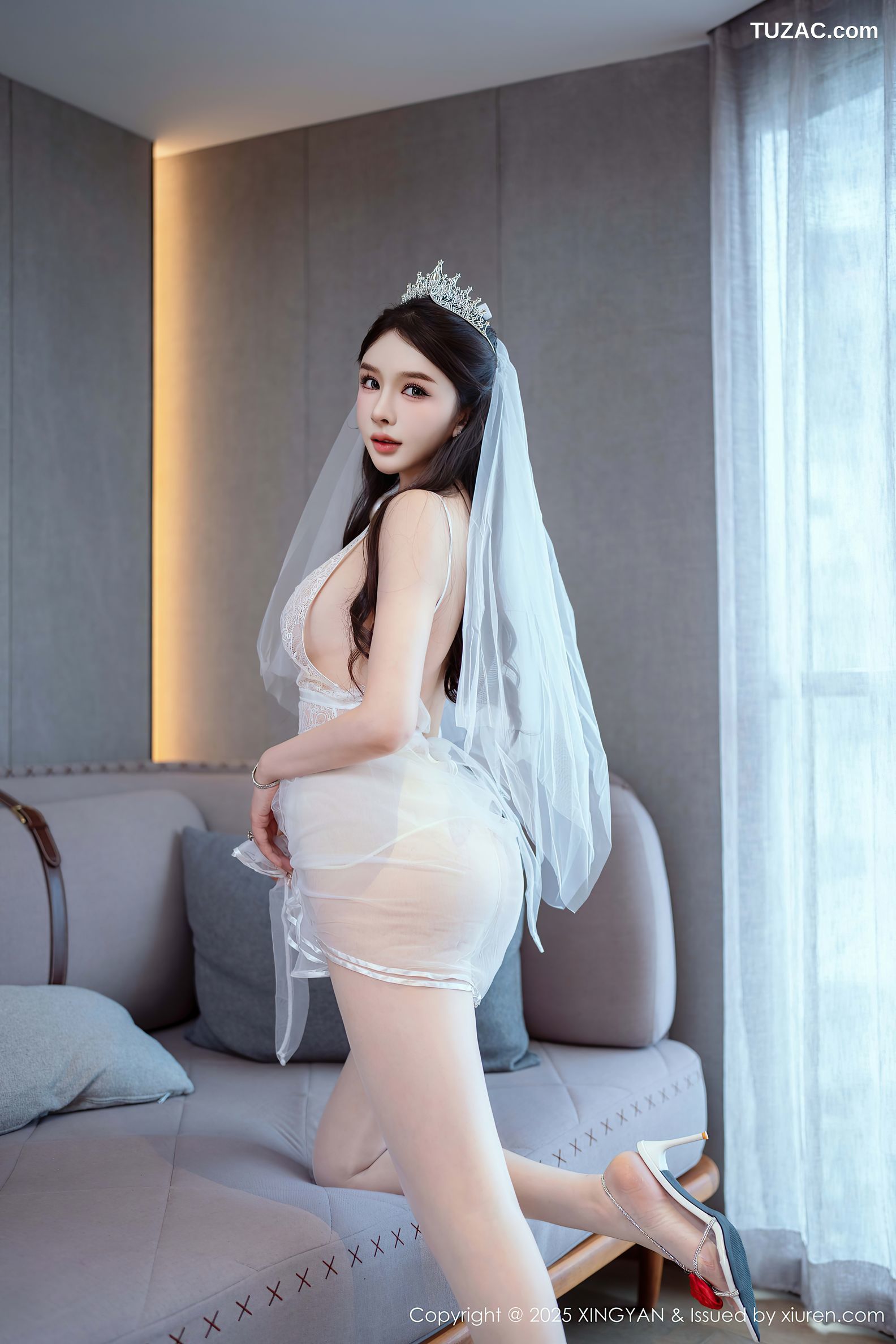 XingYan星颜社-388-李丽莎-白色婚纱三熟女-2025.08.22