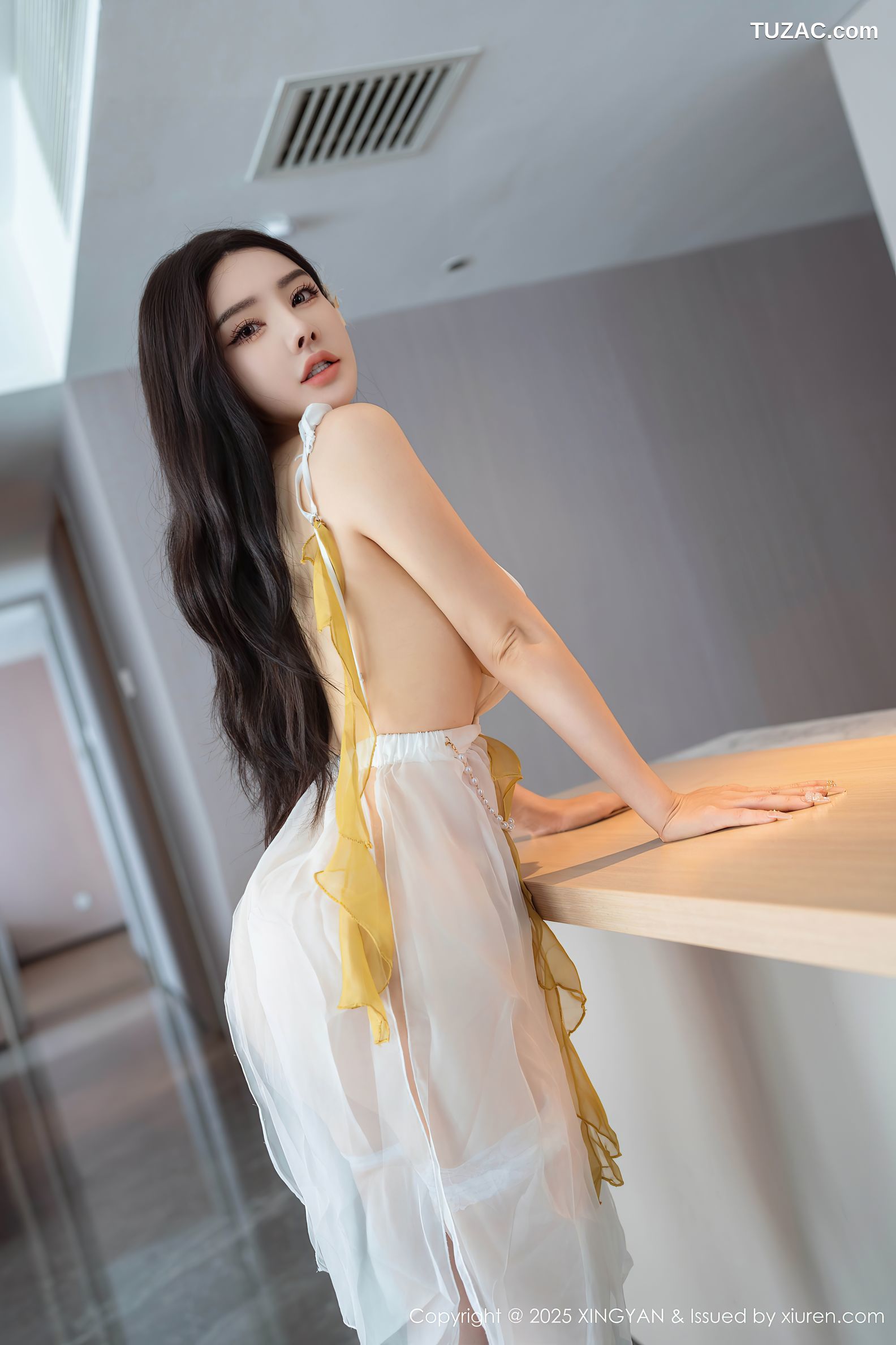 XingYan星颜社-392-潘思沁-白色情趣透视纱裙-2025.08.28