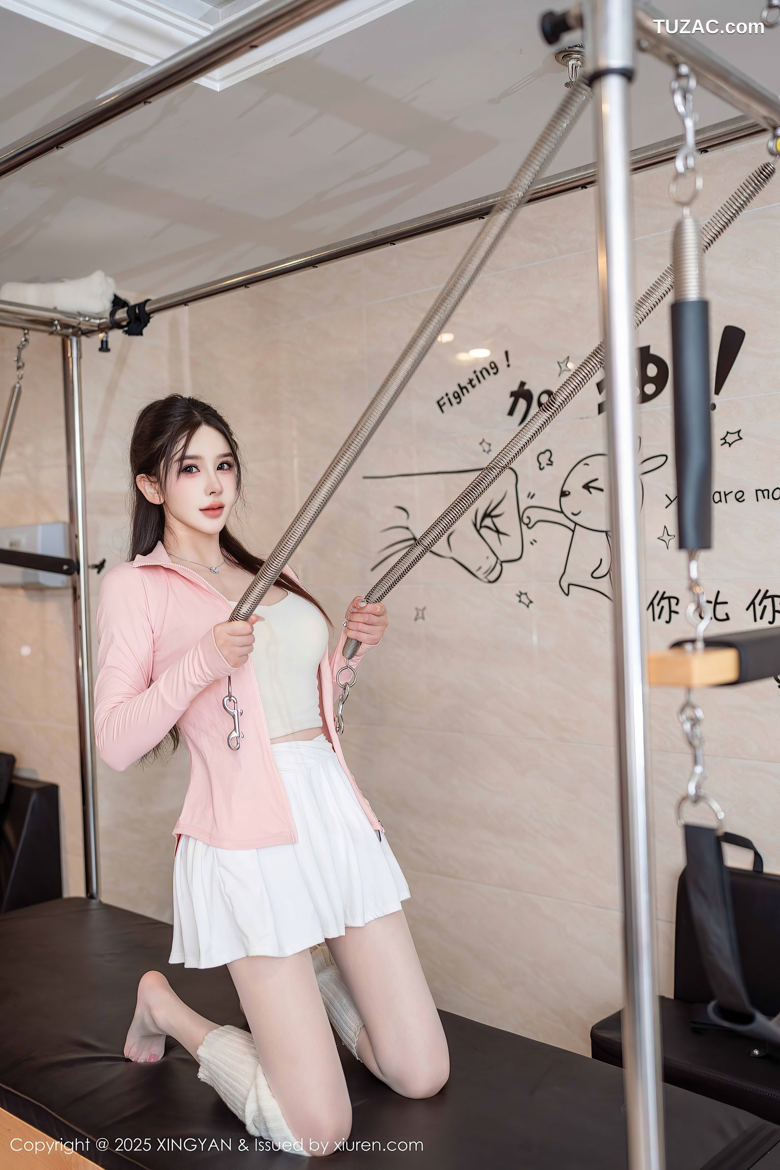 XingYan星颜社-408-李丽莎-模特合集-姐妹花健身房场景激情-2025.09.30