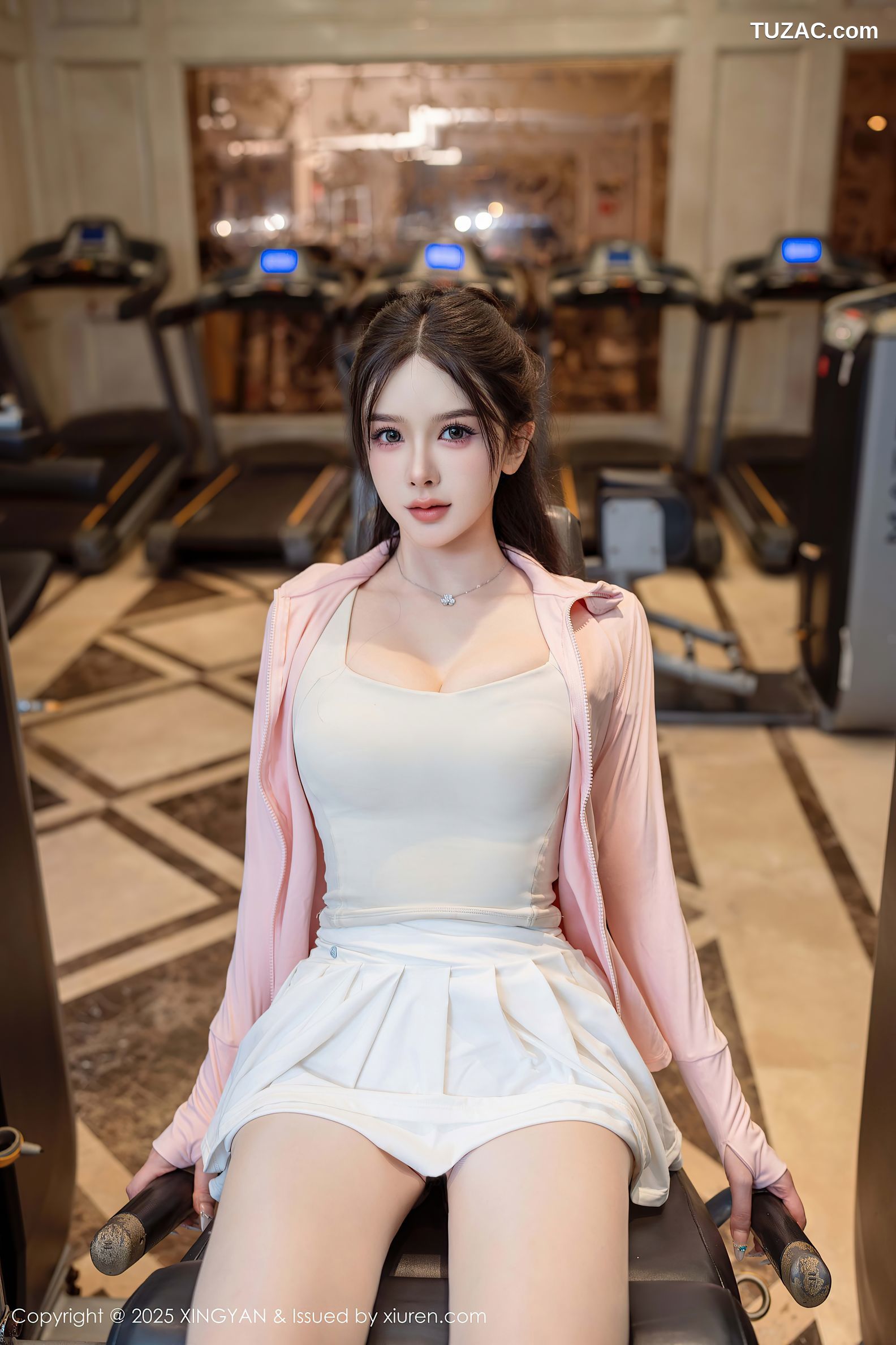 XingYan星颜社-408-李丽莎-模特合集-姐妹花健身房场景激情-2025.09.30