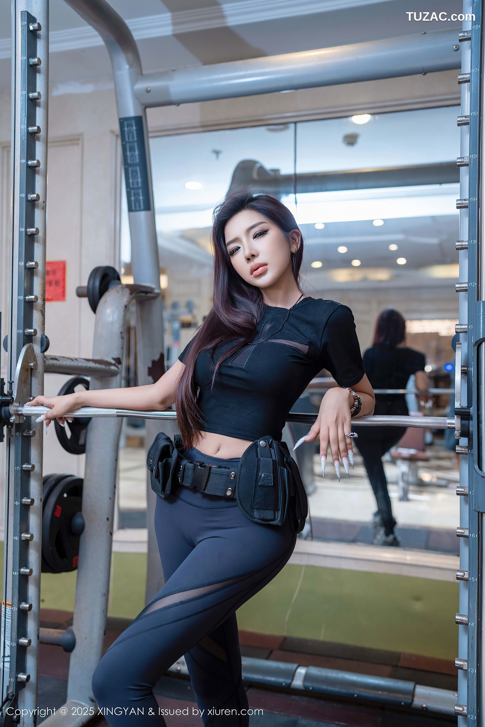 XingYan星颜社-408-李丽莎-模特合集-姐妹花健身房场景激情-2025.09.30