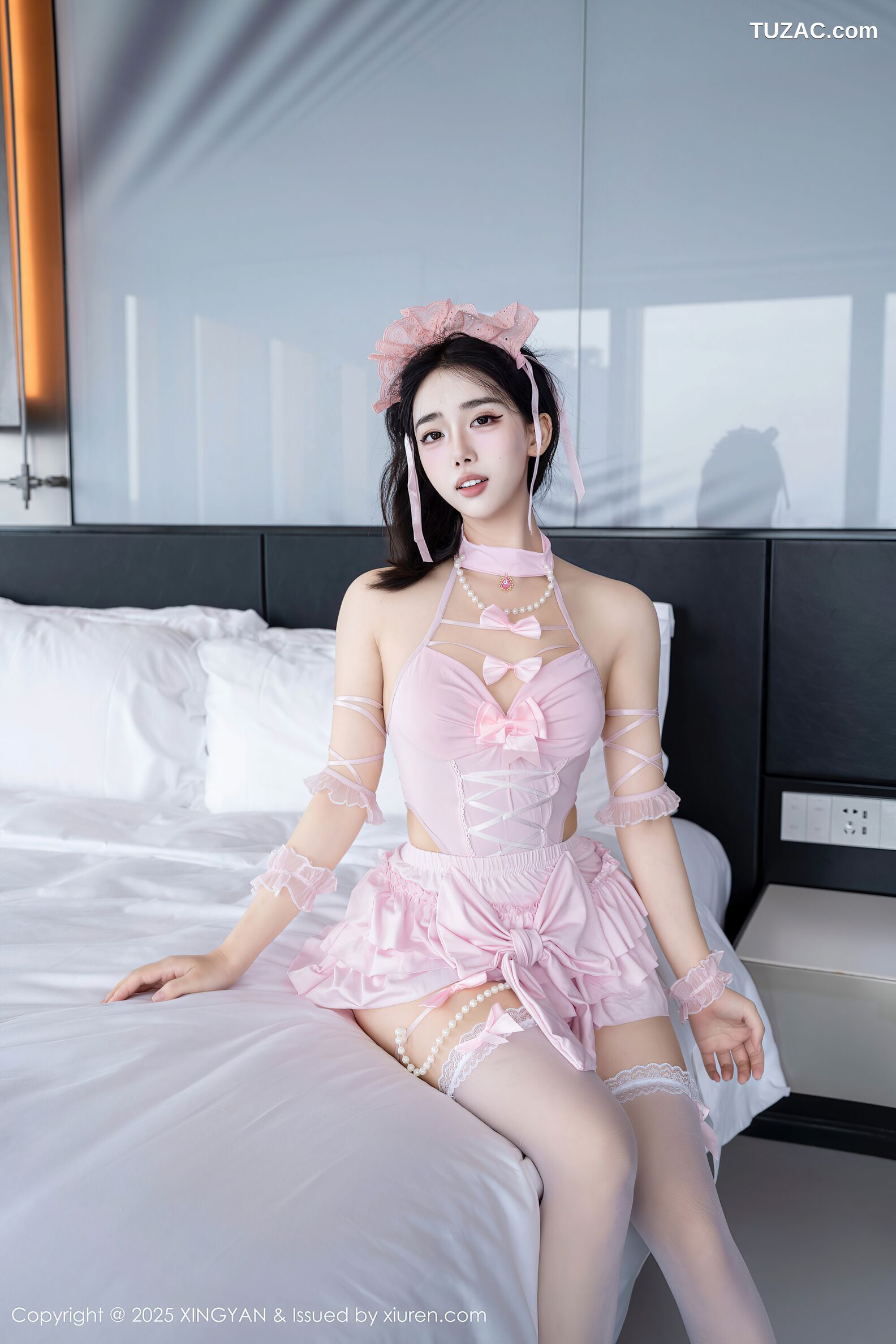 XingYan星颜社-417-阮福福-粉色情趣内衣-2025.10.28