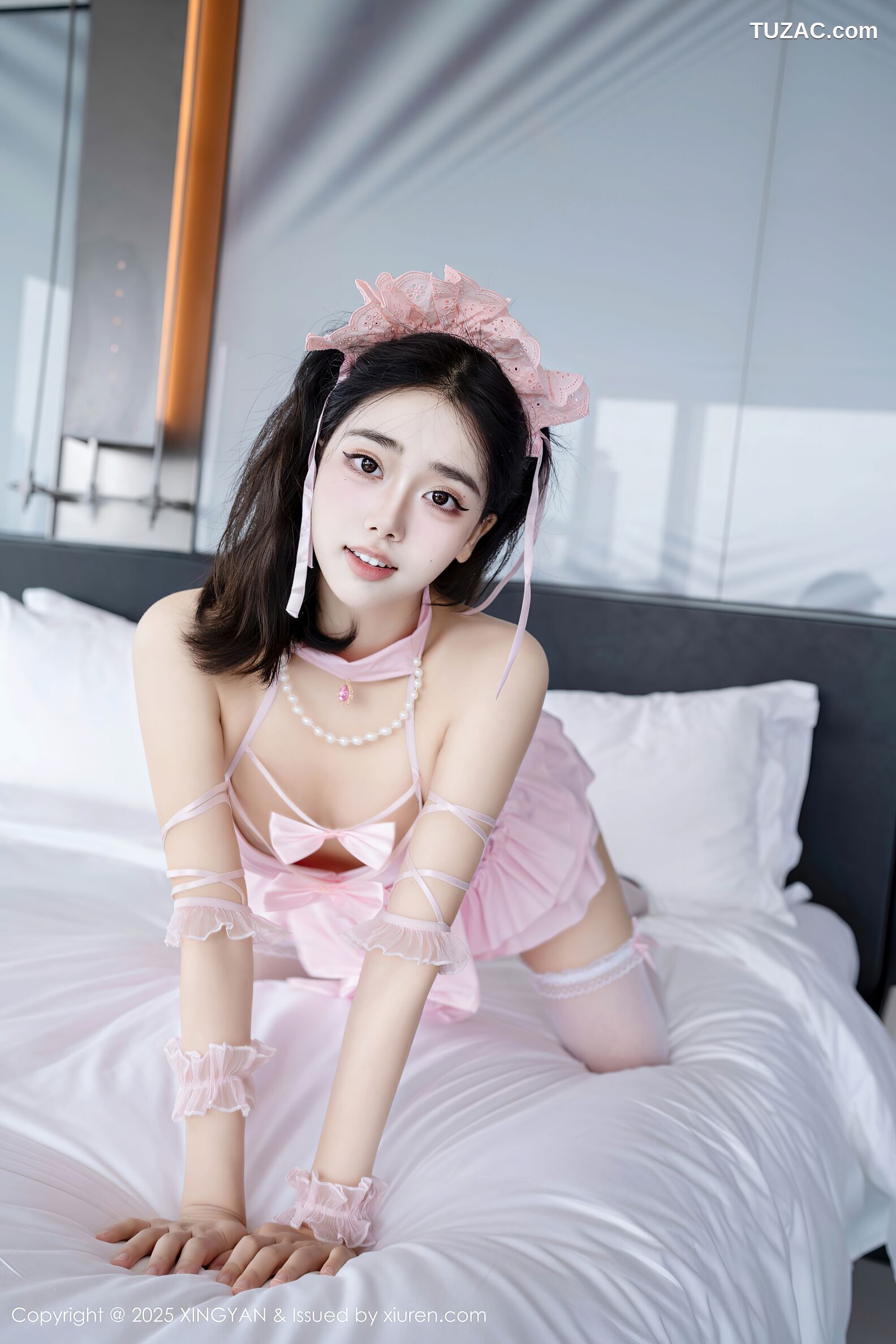 XingYan星颜社-417-阮福福-粉色情趣内衣-2025.10.28