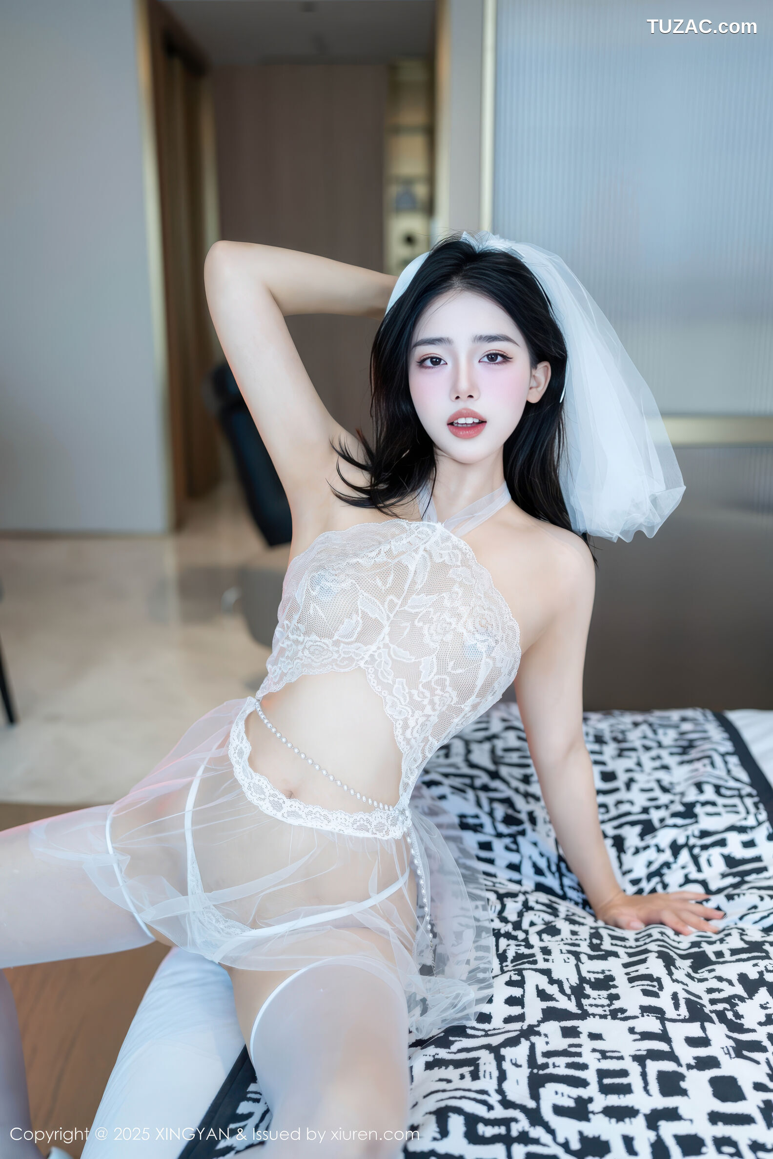 XingYan星颜社-429-阮福福-情趣蕾丝透视白纱内衣-2025.11.19