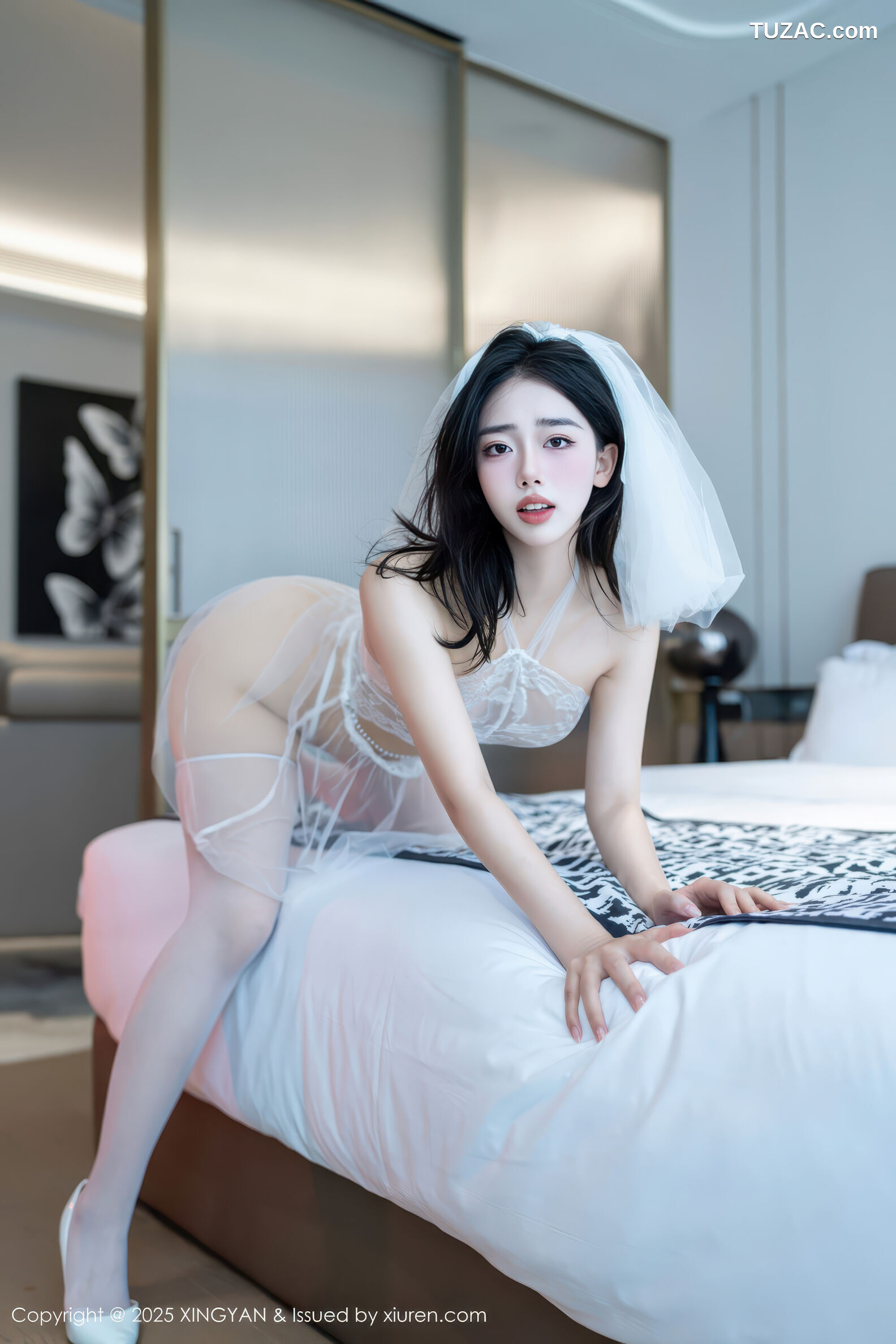 XingYan星颜社-429-阮福福-情趣蕾丝透视白纱内衣-2025.11.19