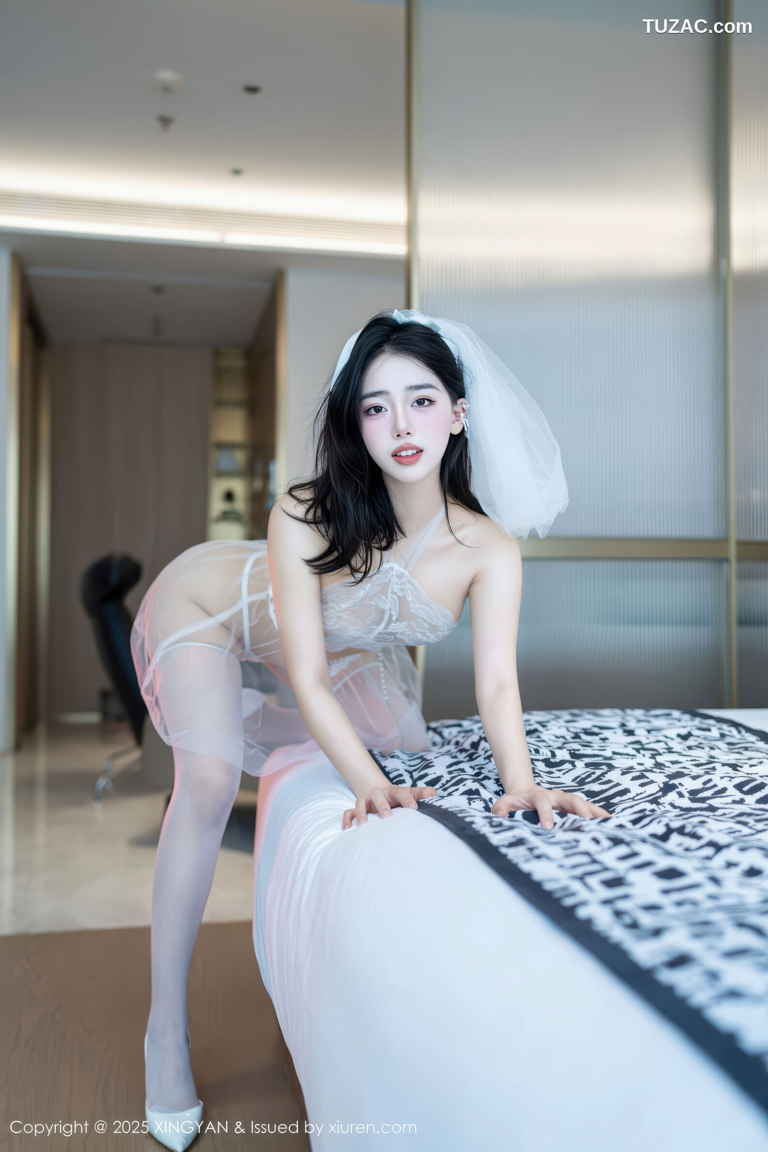 XingYan星颜社-429-阮福福-情趣蕾丝透视白纱内衣-2025.11.19