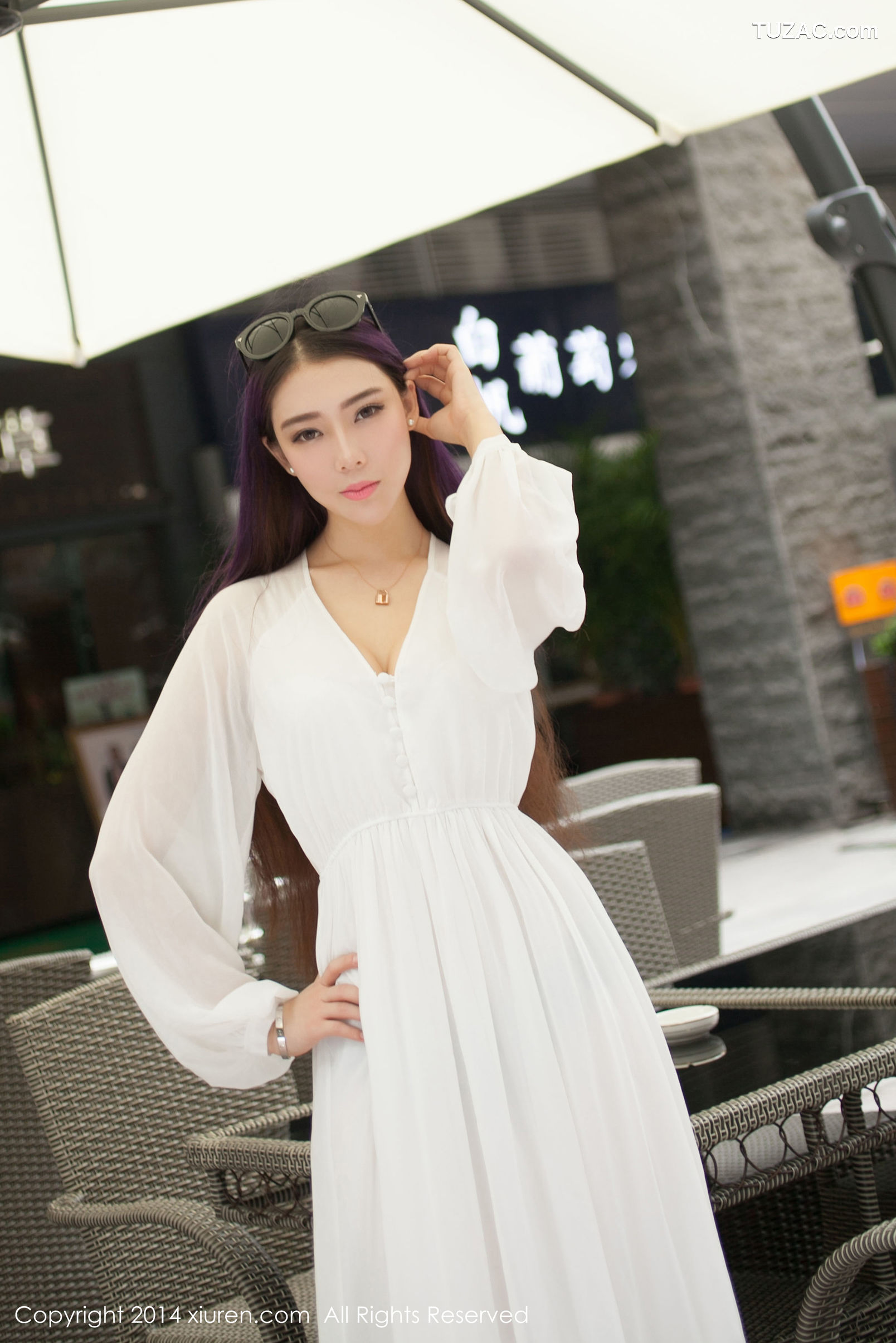 XiuRen秀人网-131-夢娜Vanessa-《款款而来的特级女神》-2014.04.29