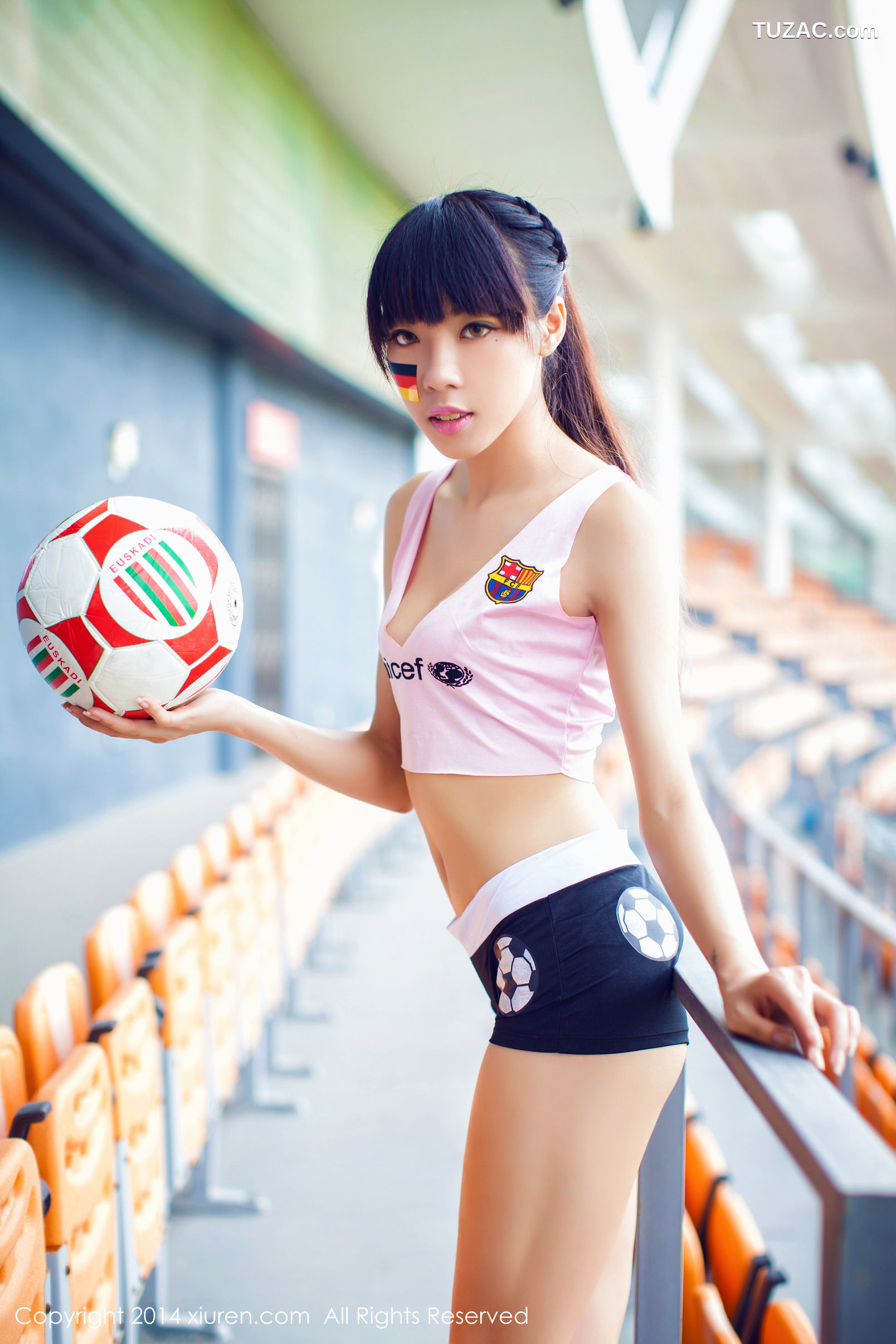 XiuRen秀人网-159-2014巴西世界杯足球宝贝合集-2014.06.17