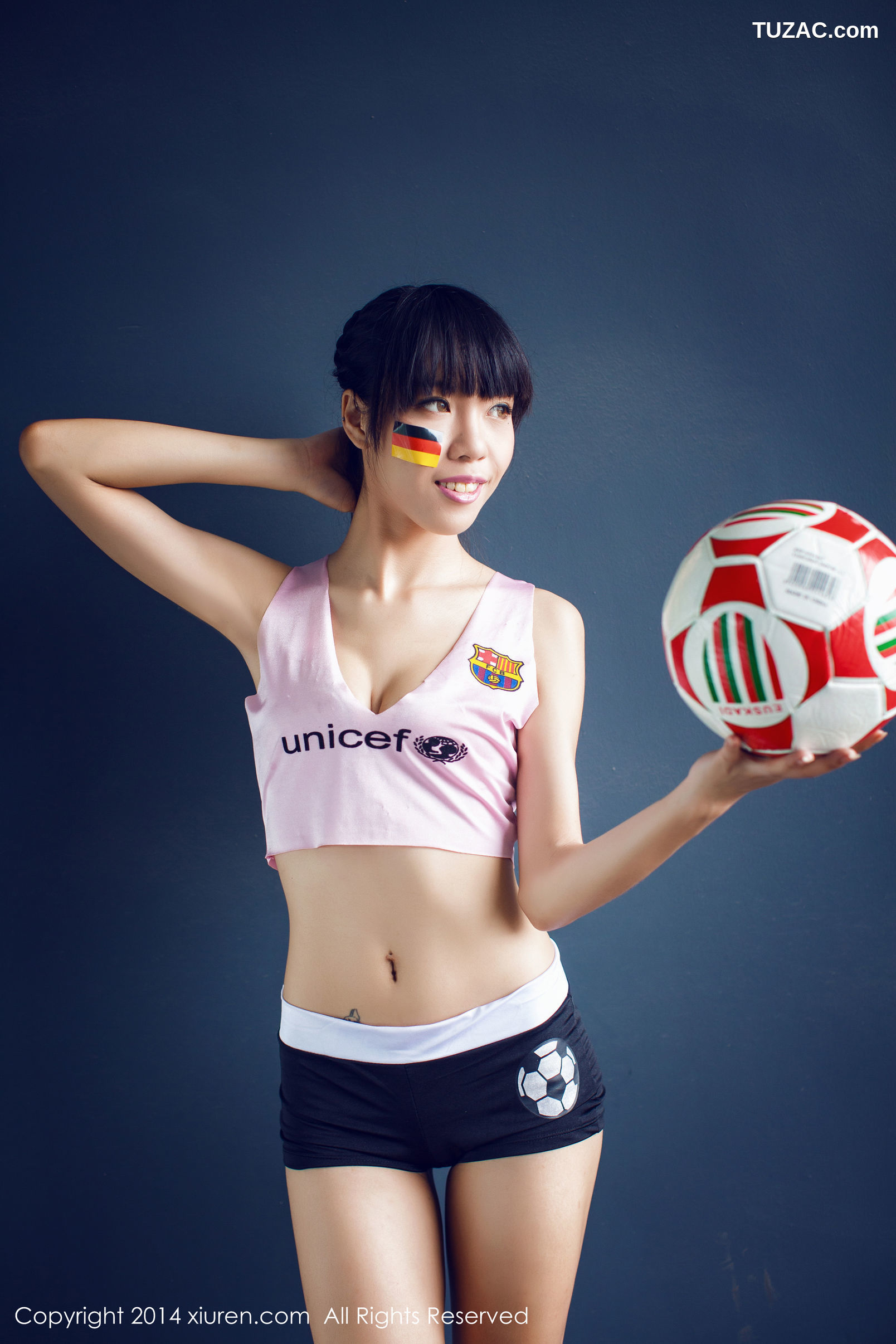XiuRen秀人网-159-2014巴西世界杯足球宝贝合集-2014.06.17