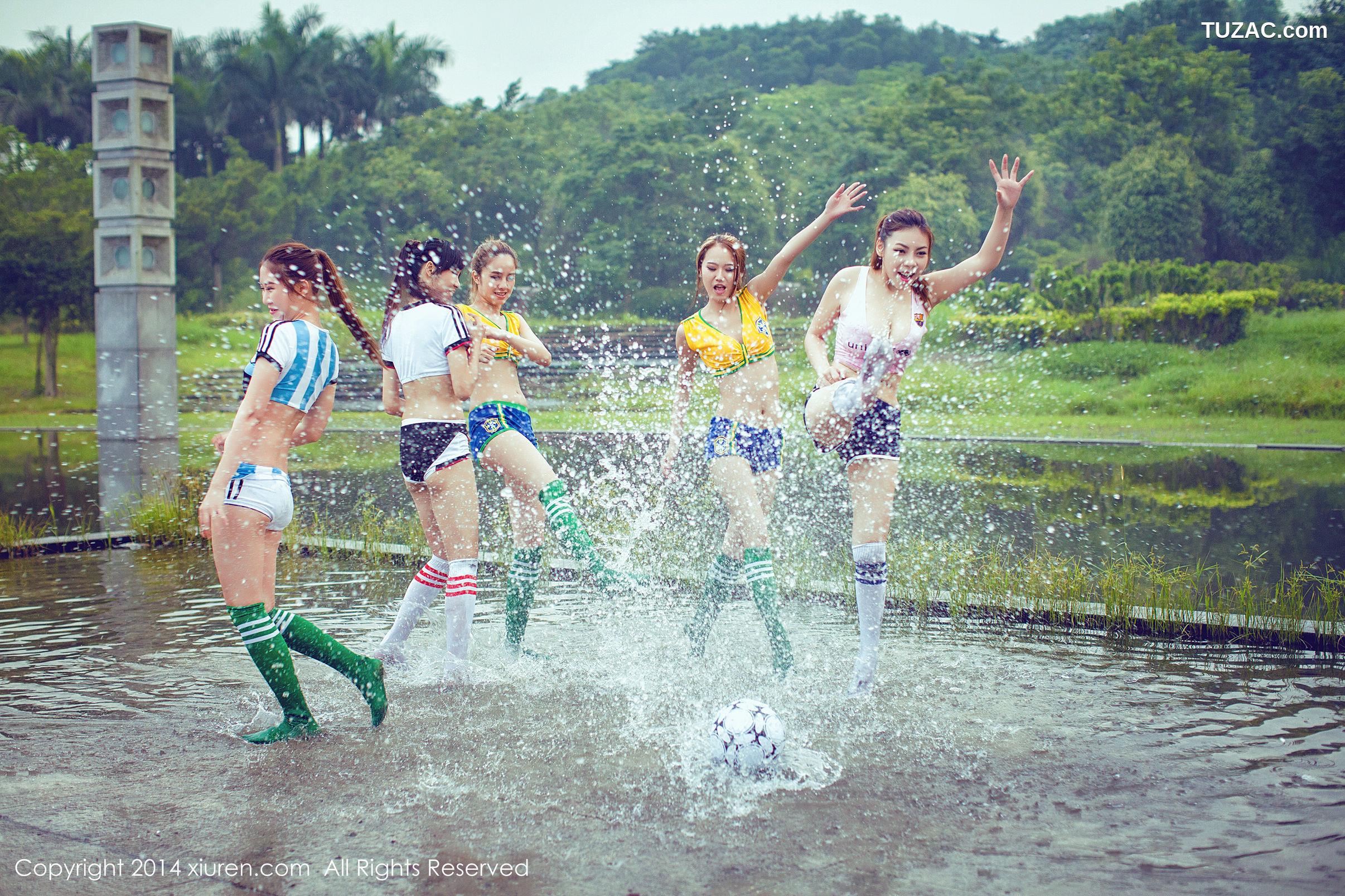 XiuRen秀人网-159-2014巴西世界杯足球宝贝合集-2014.06.17
