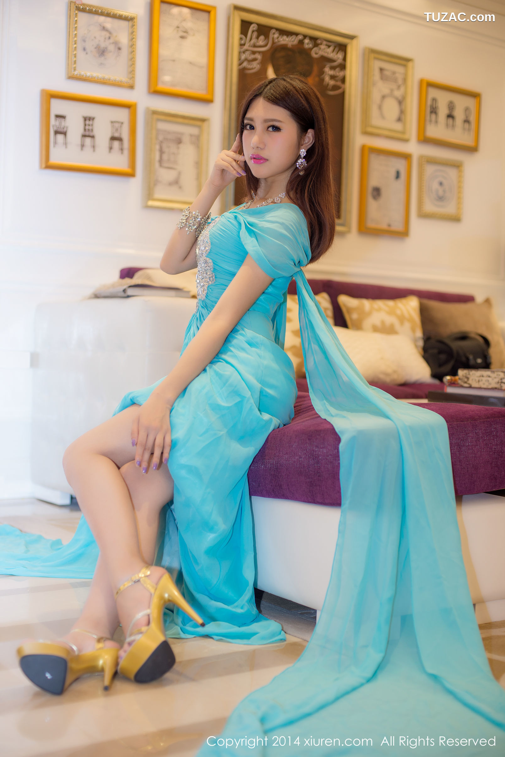 XiuRen秀人网-166-绮里嘉-《私房图片合辑》-2014.06.29