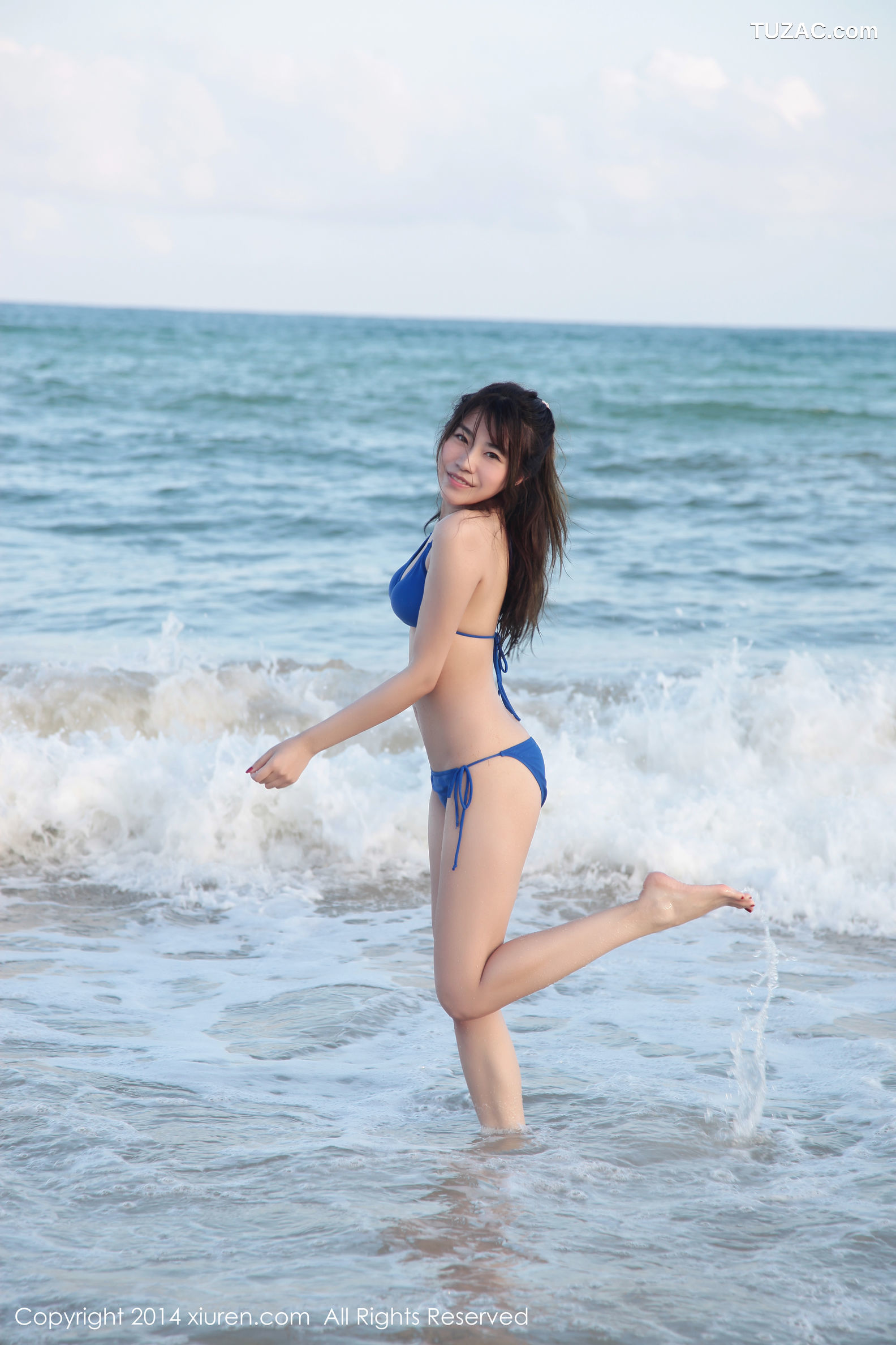 XiuRen秀人网-167-许诺-《海边小清新系列》-2014.06.30