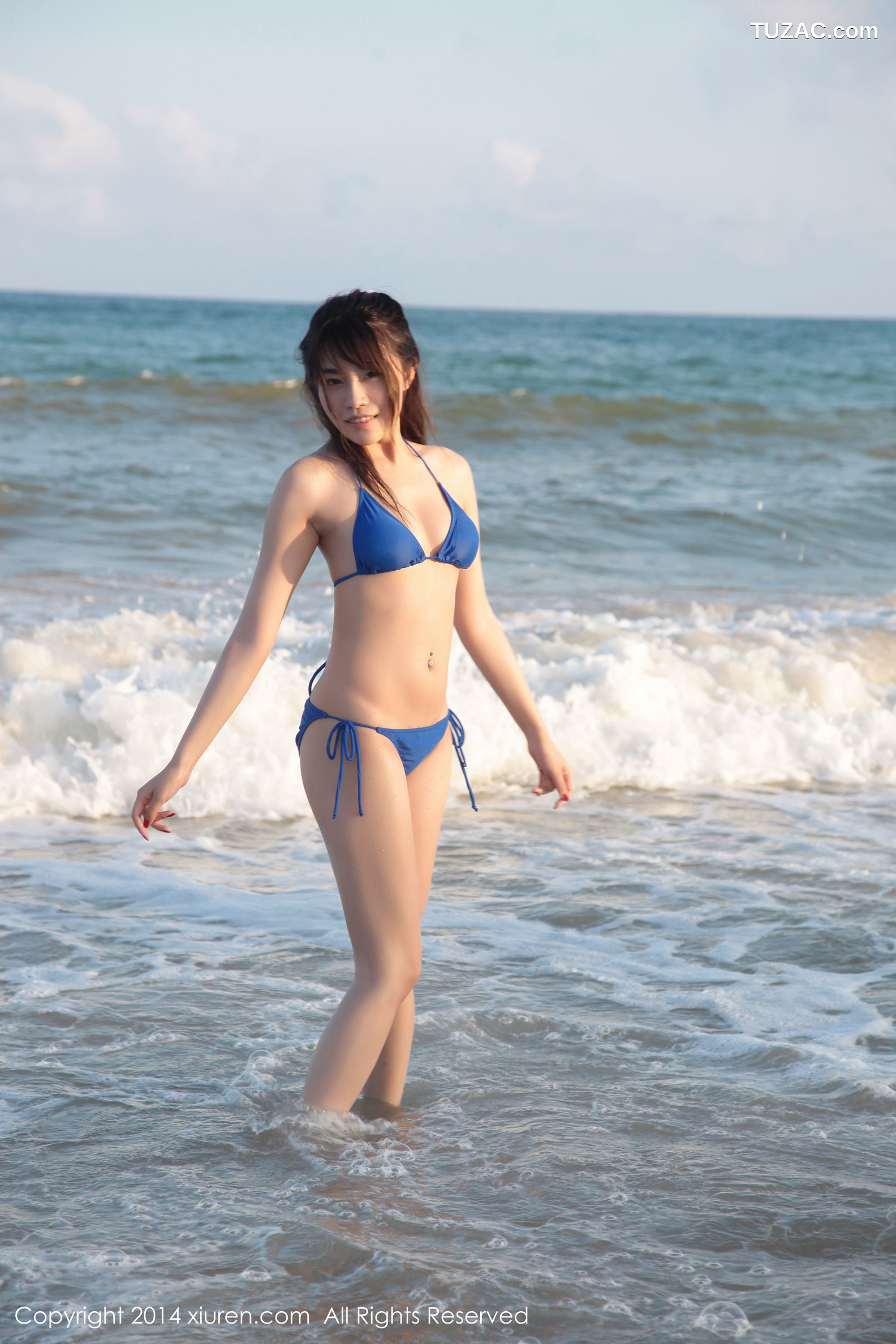 XiuRen秀人网-167-许诺-《海边小清新系列》-2014.06.30