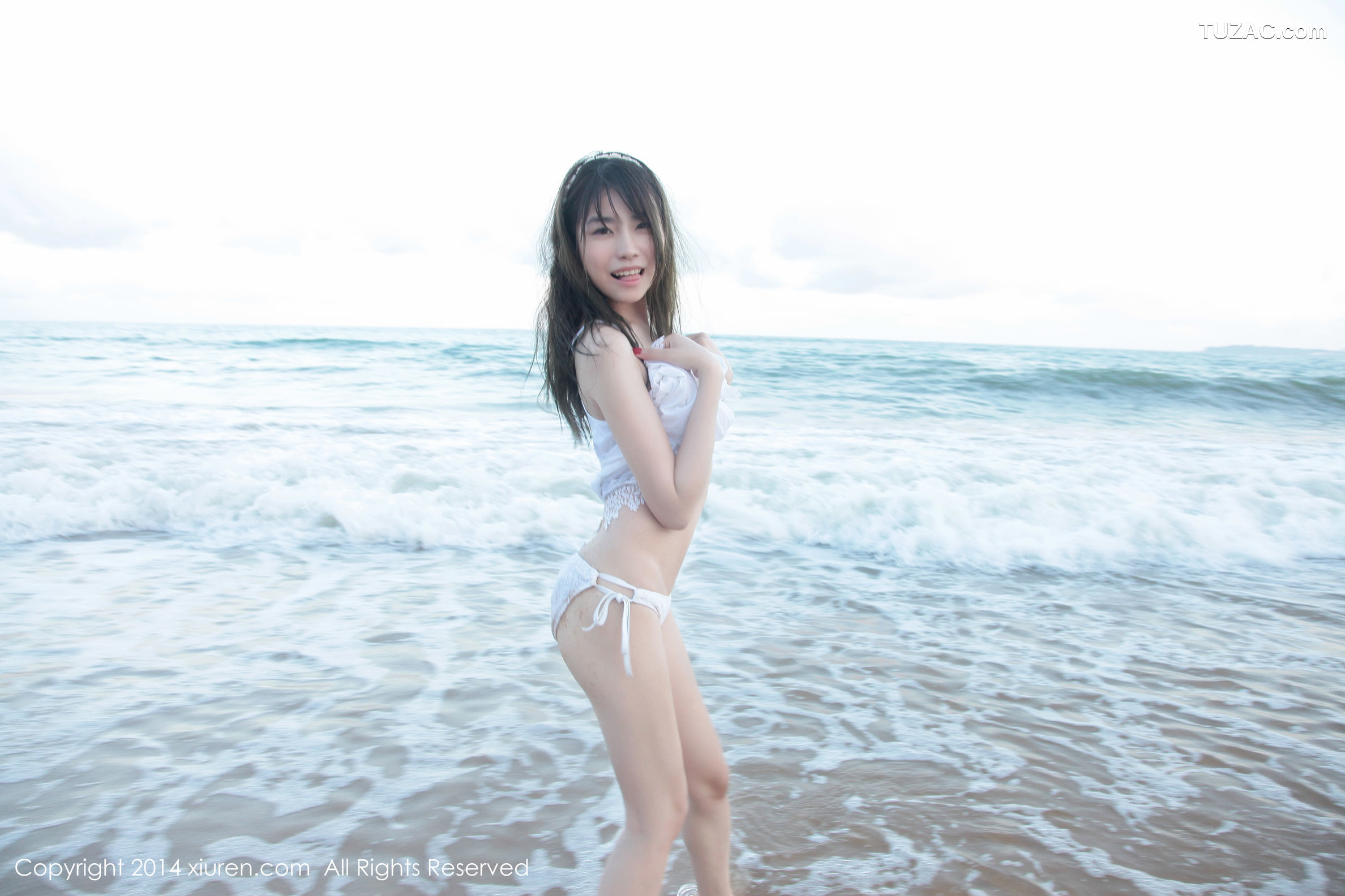 XiuRen秀人网-167-许诺-《海边小清新系列》-2014.06.30