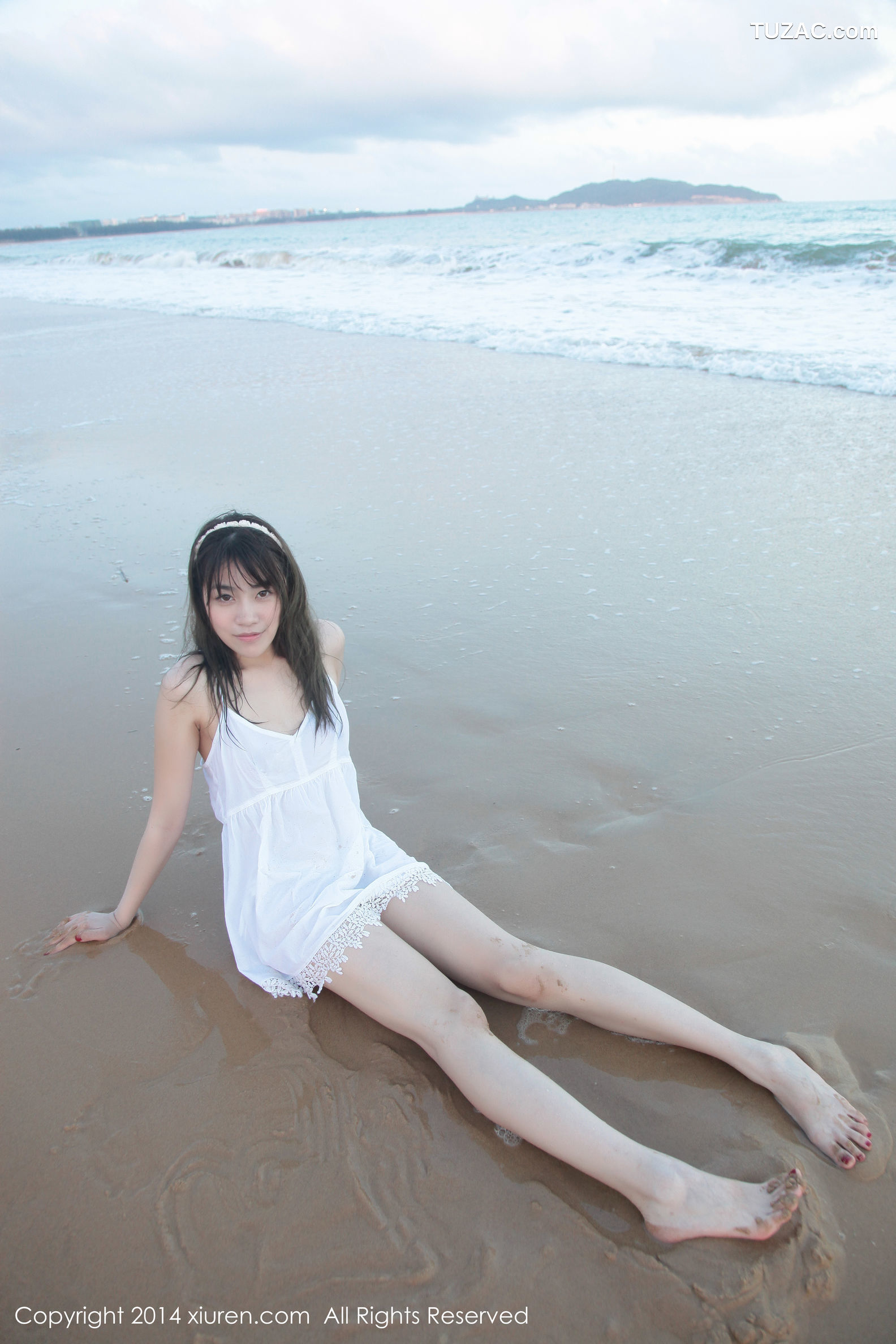 XiuRen秀人网-167-许诺-《海边小清新系列》-2014.06.30