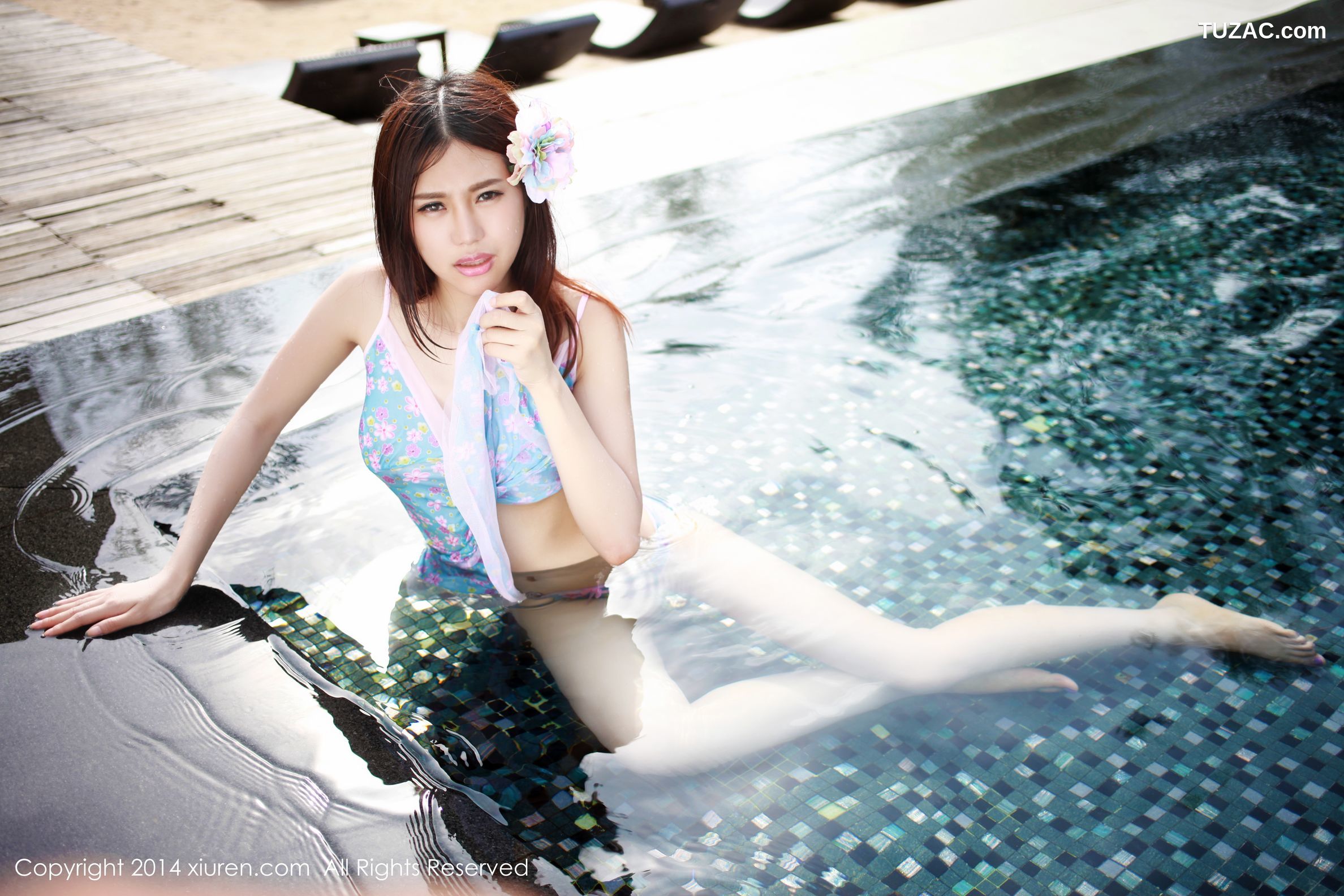 XiuRen秀人网-188-绮里嘉-《海边风情》-2014.07.30