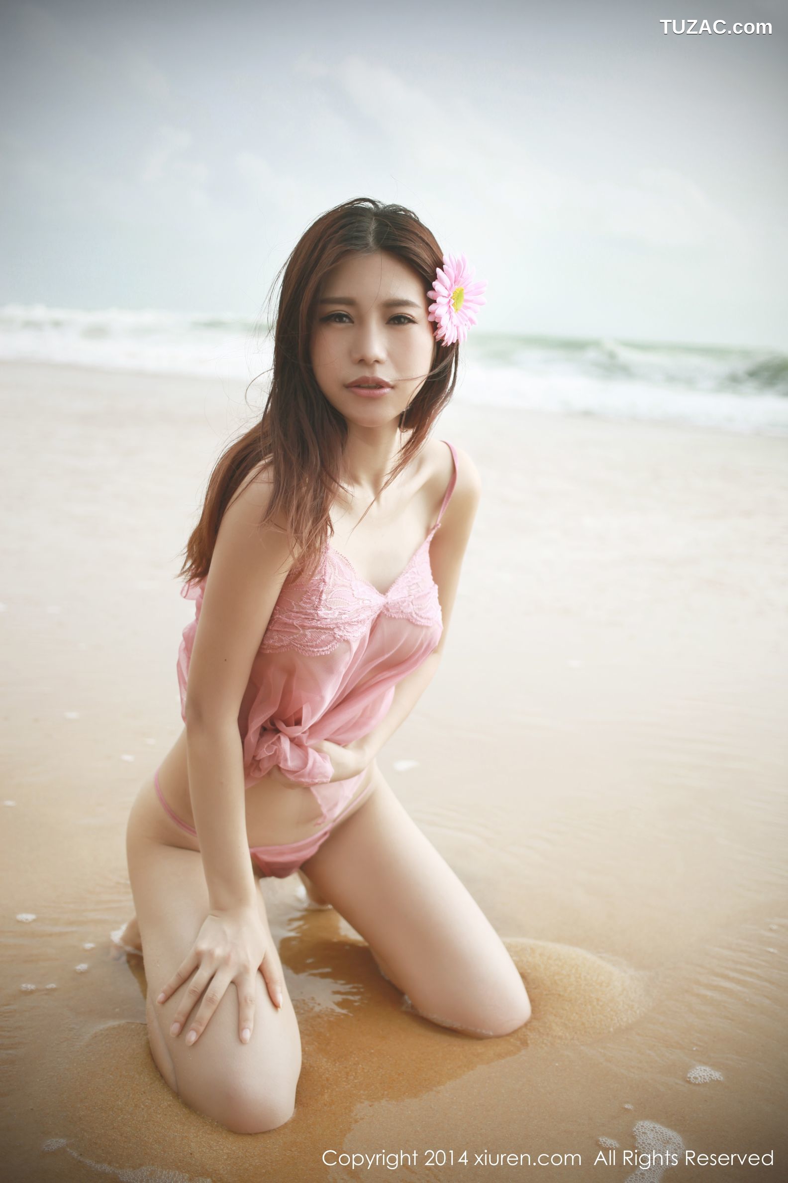 XiuRen秀人网-188-绮里嘉-《海边风情》-2014.07.30