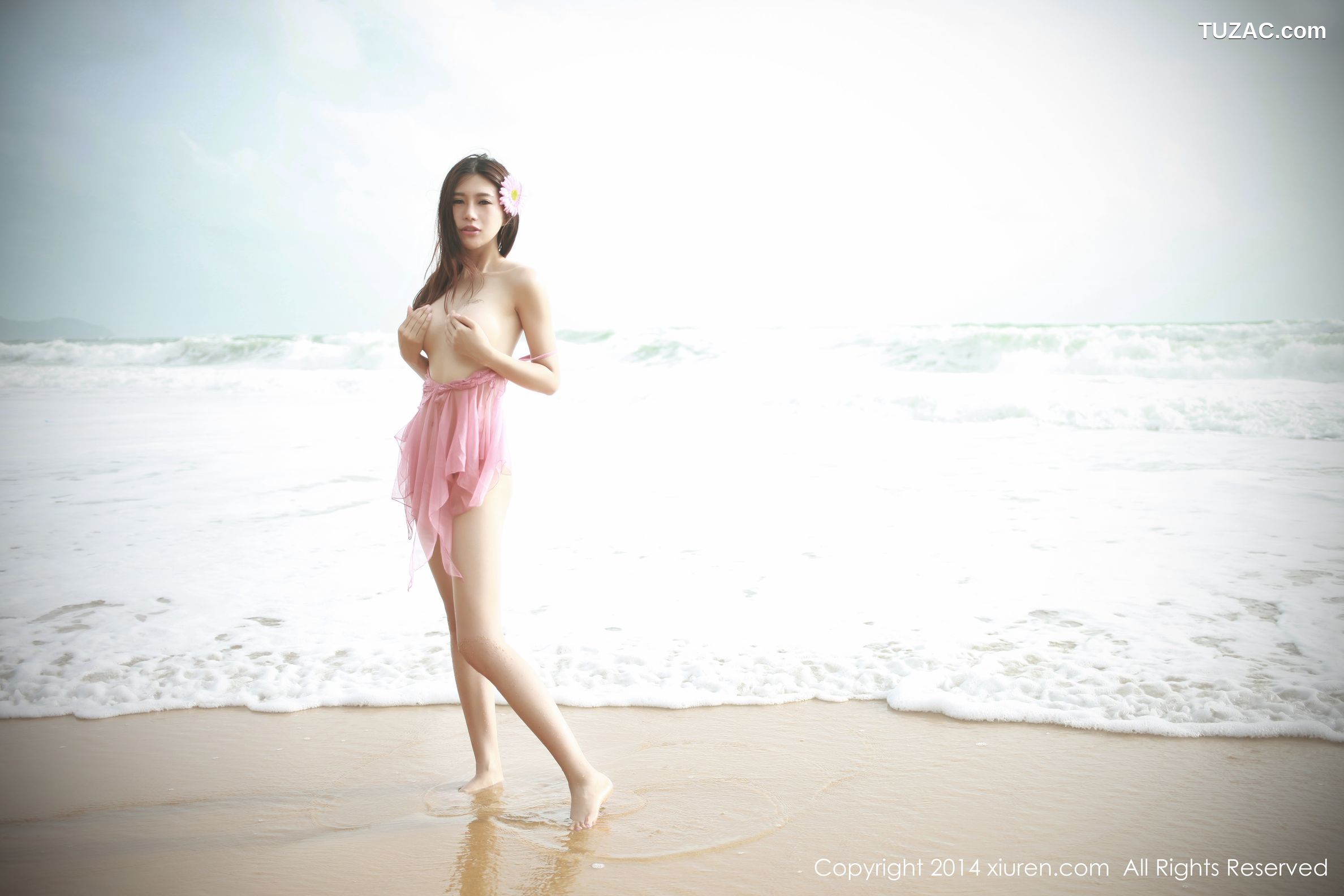 XiuRen秀人网-188-绮里嘉-《海边风情》-2014.07.30