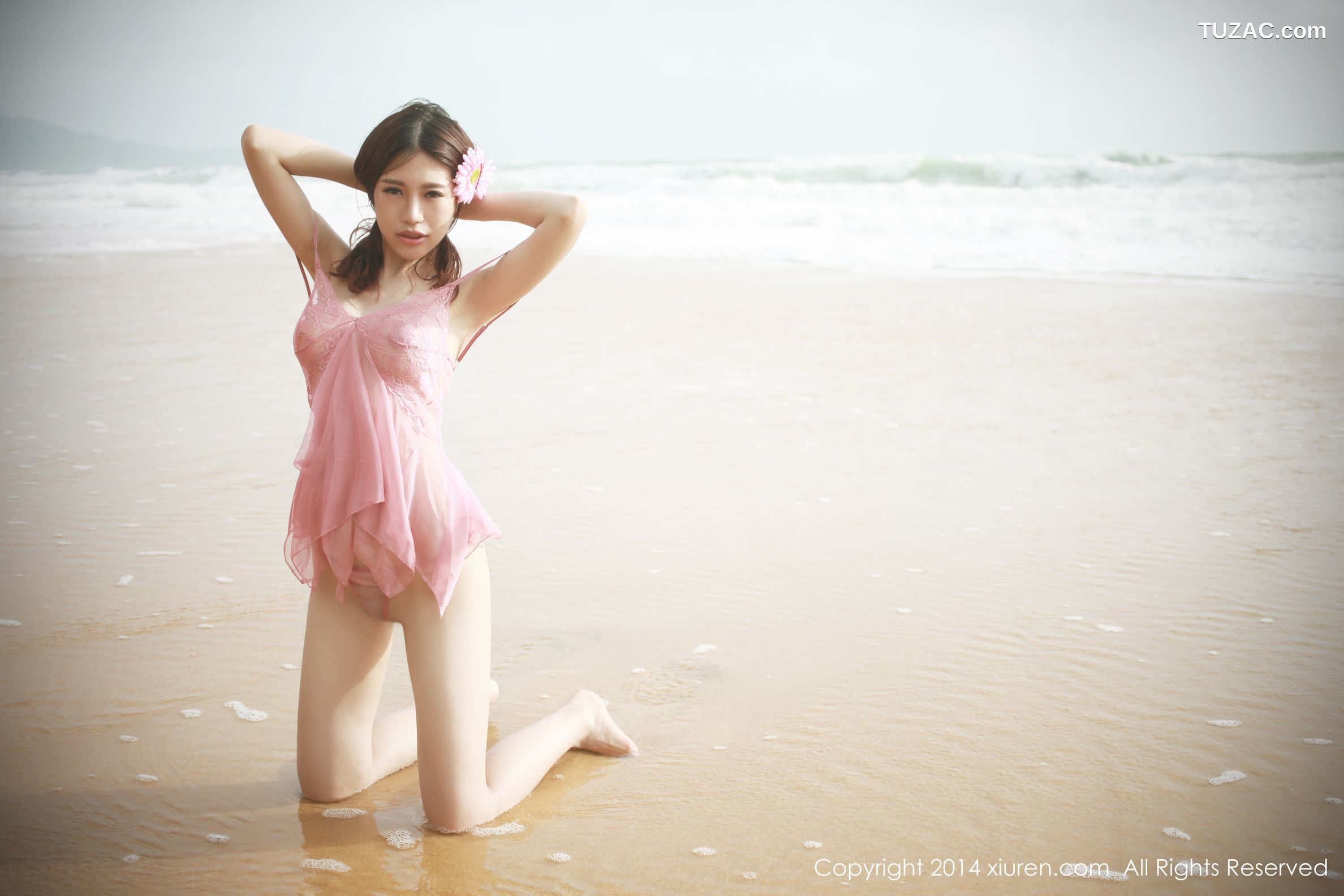 XiuRen秀人网-188-绮里嘉-《海边风情》-2014.07.30