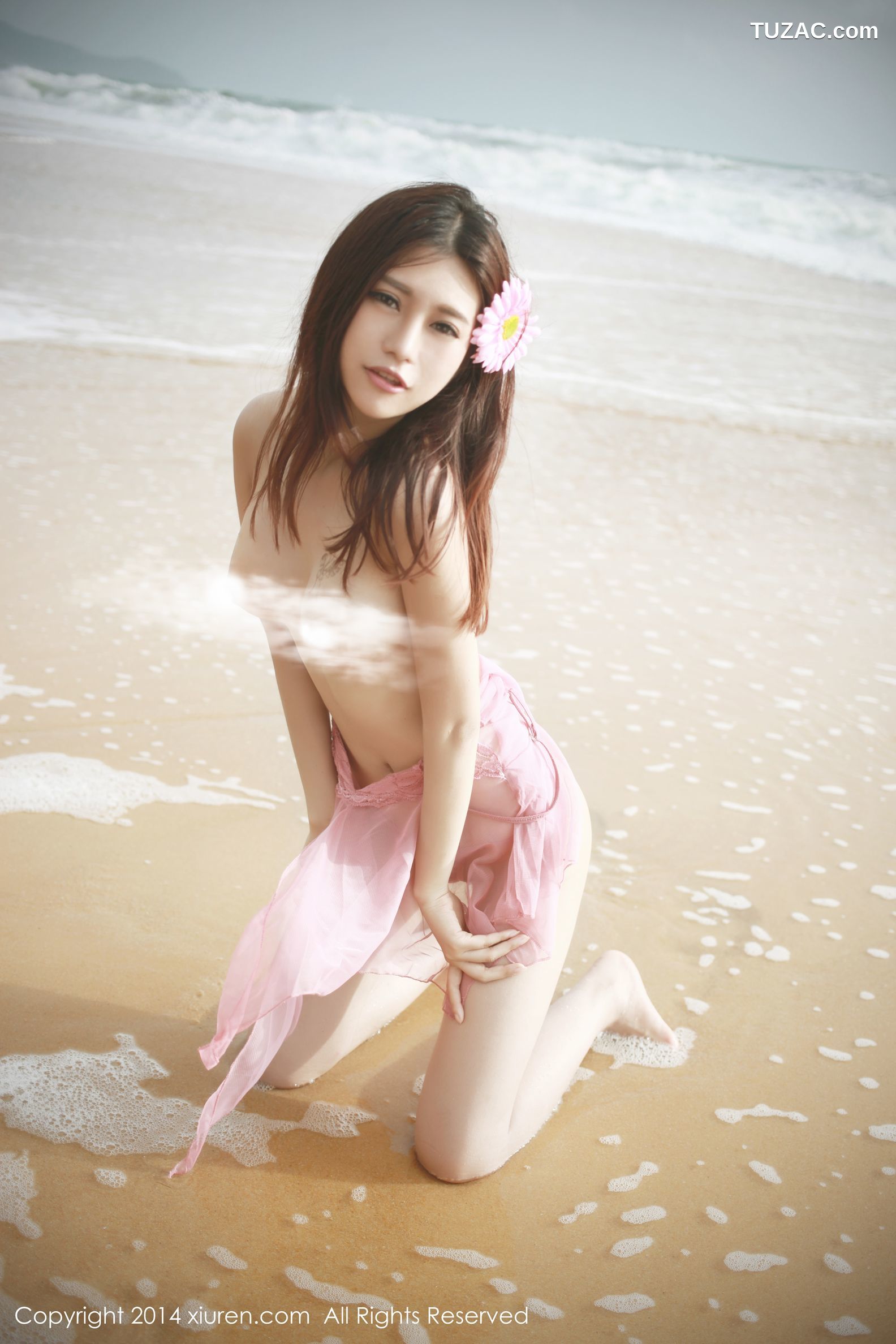 XiuRen秀人网-188-绮里嘉-《海边风情》-2014.07.30