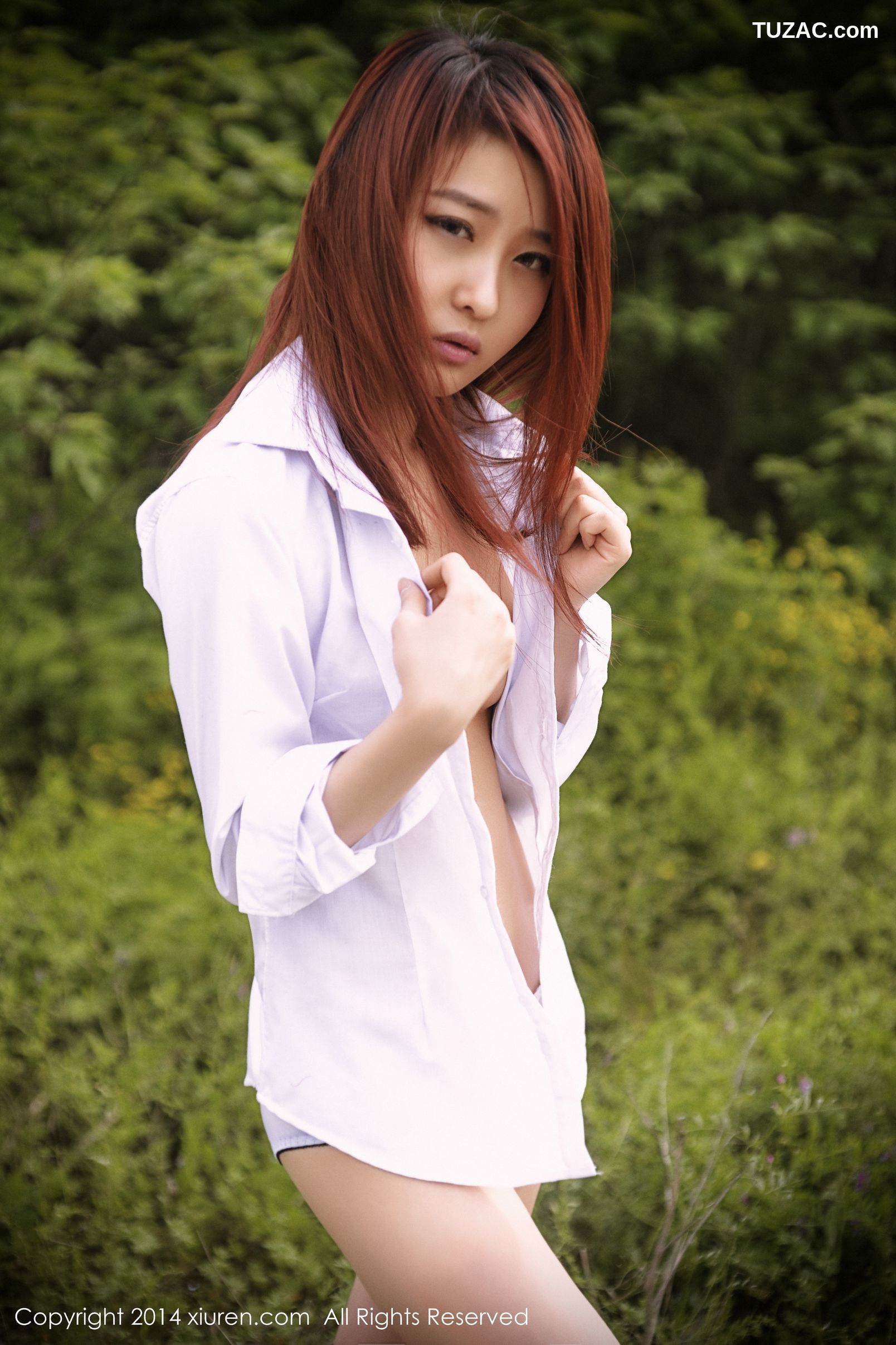 XiuRen秀人网-202-Medusa-《阳光少女外拍》-2014.08.11