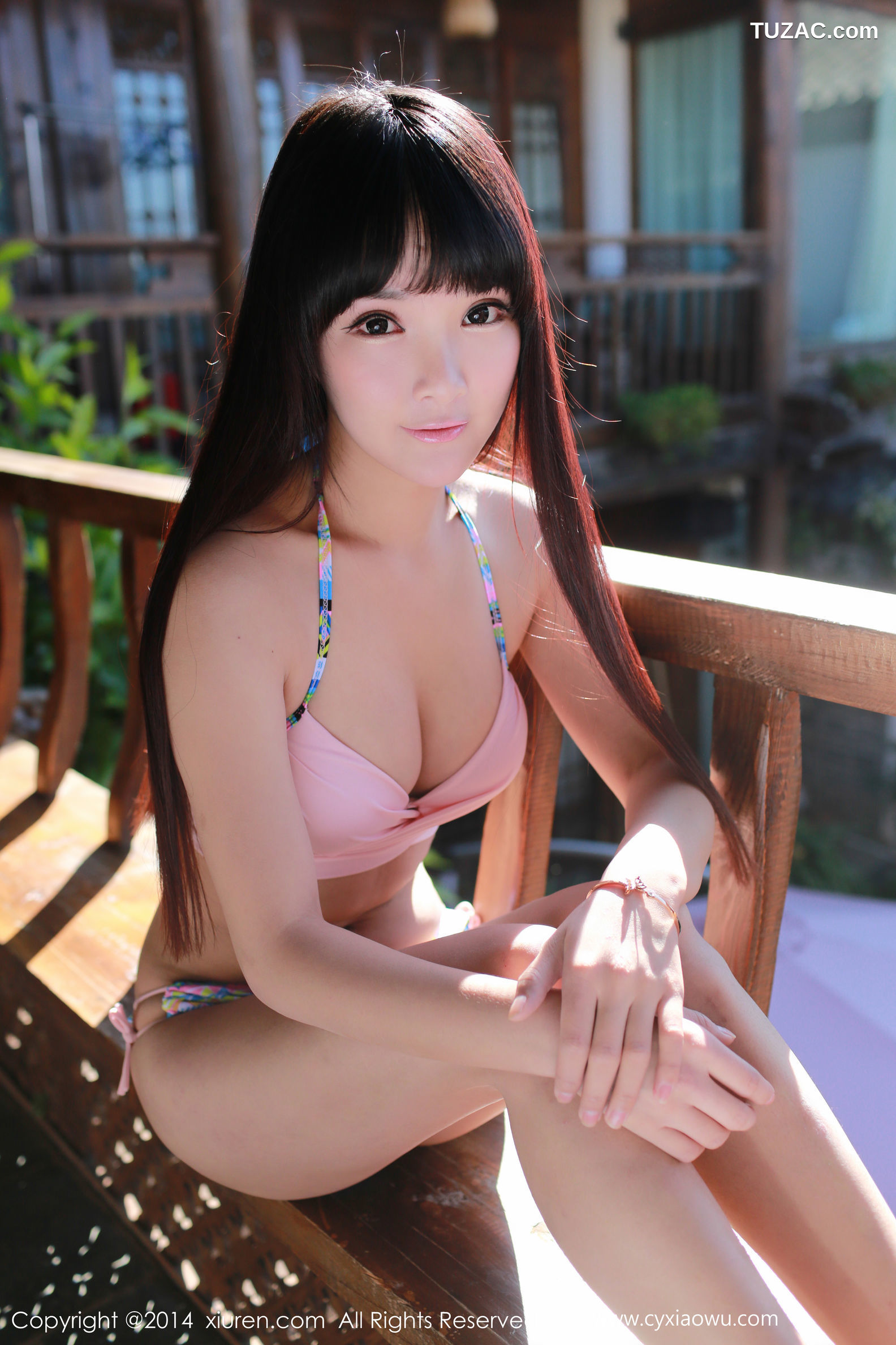 XiuRen秀人网-239-妮儿Bluelabel-《肚兜-内衣》-2014.11.14