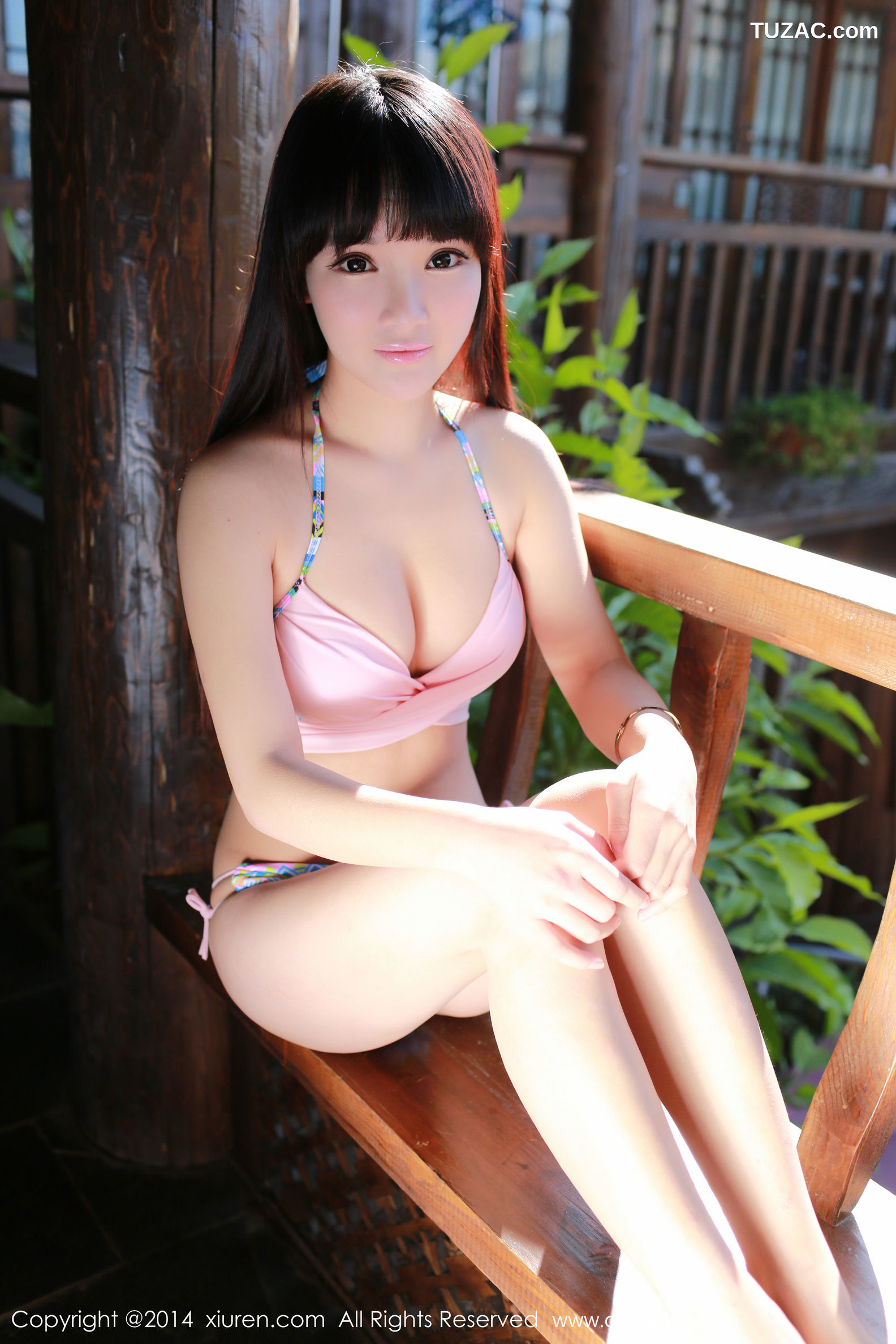 XiuRen秀人网-239-妮儿Bluelabel-《肚兜-内衣》-2014.11.14