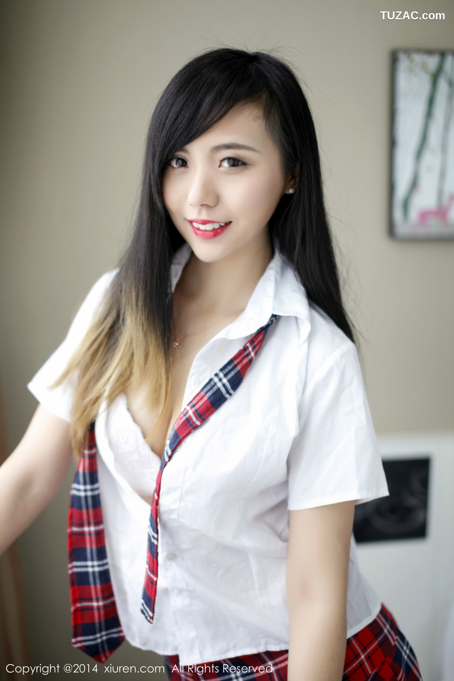XiuRen秀人网-254-谢忱倬-甜美新人模特性感写真-2014.12.14