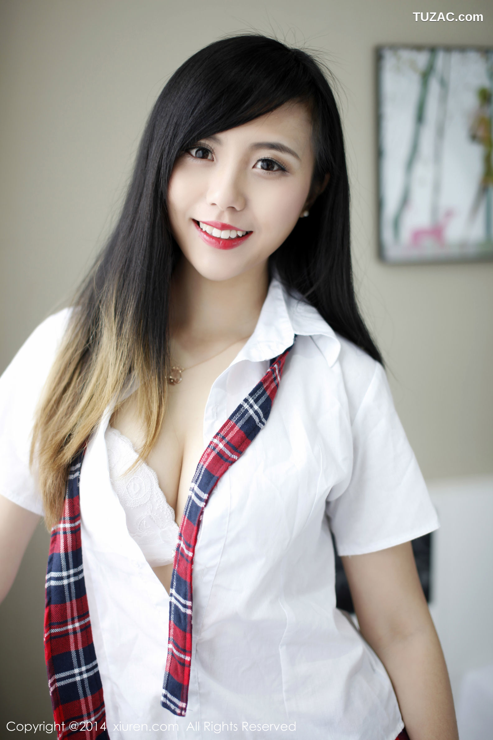 XiuRen秀人网-254-谢忱倬-甜美新人模特性感写真-2014.12.14