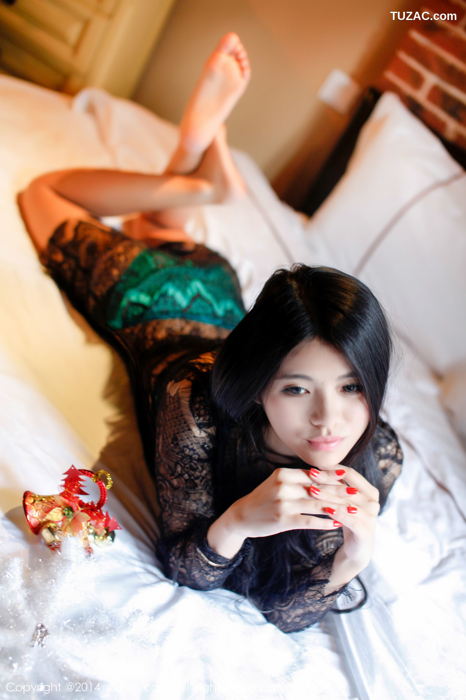 XiuRen秀人网-265-欧阳妮娜娜-《透视蕾丝系列》-2014.12.31