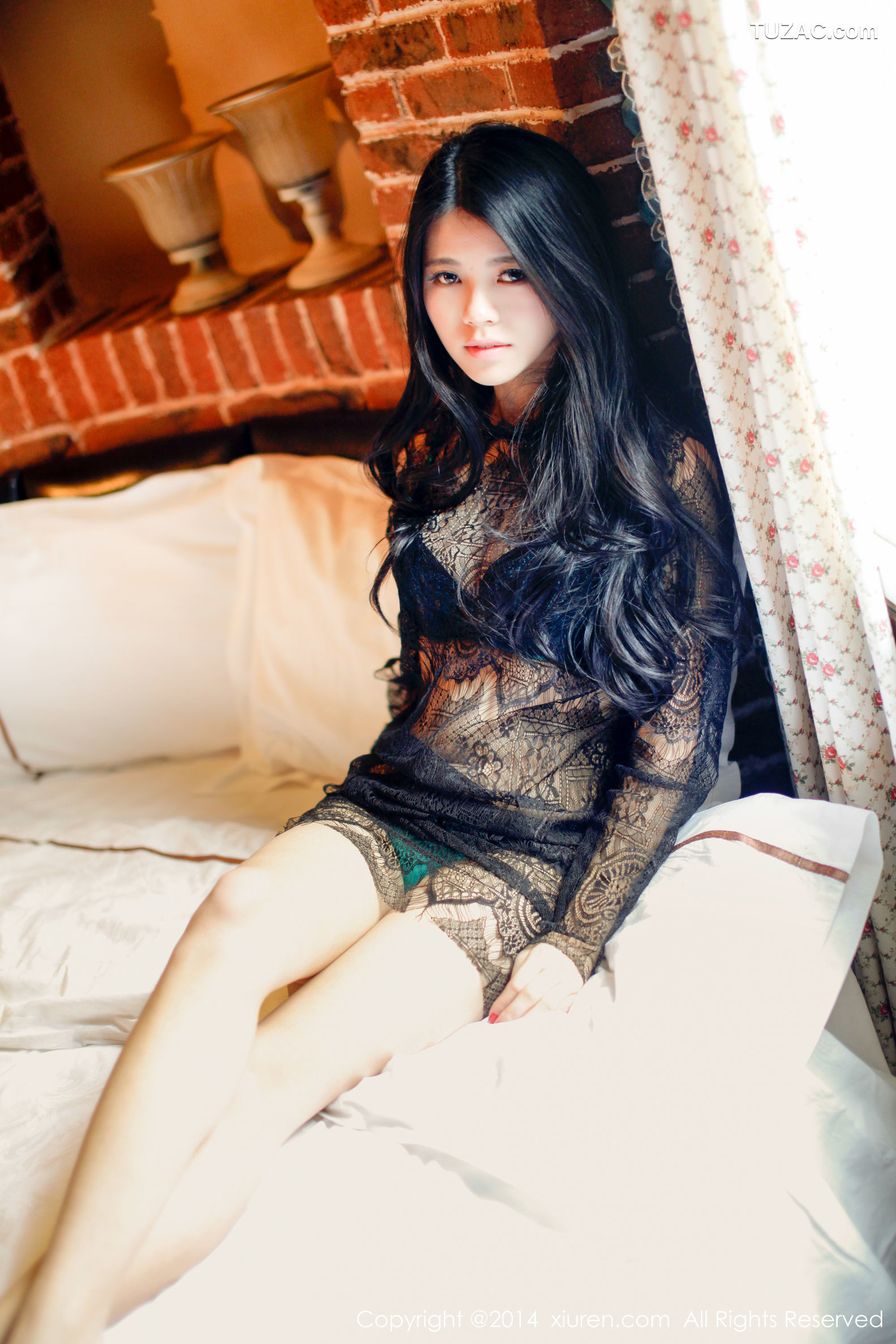 XiuRen秀人网-265-欧阳妮娜娜-《透视蕾丝系列》-2014.12.31